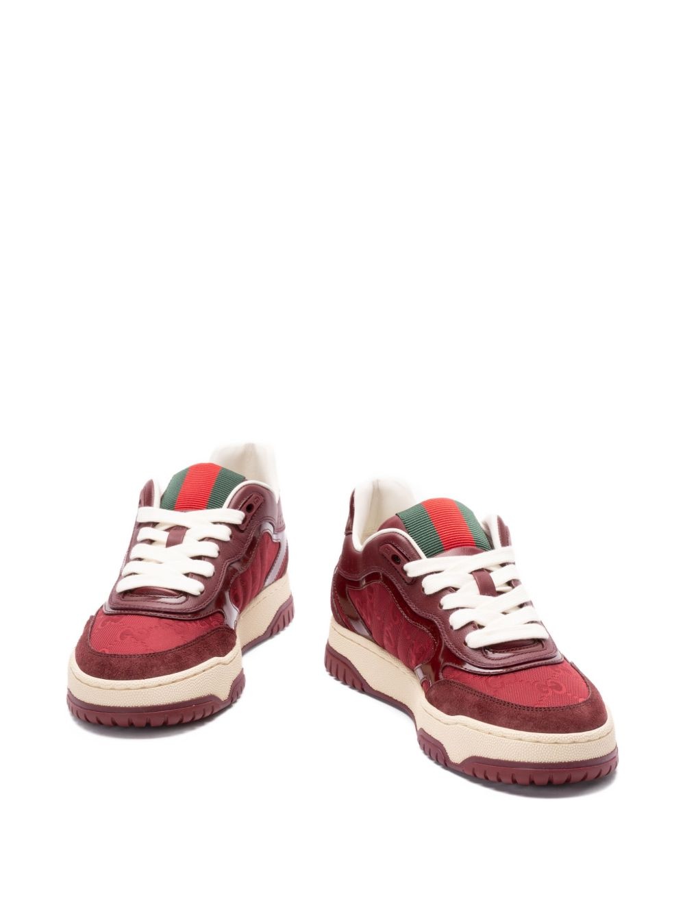 monogram-embossed sneakers - 2