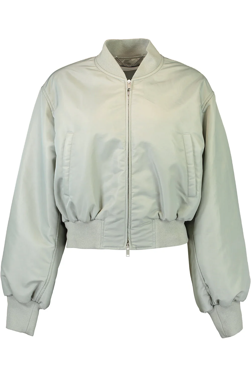 Cropped Bomber Jacket - 1