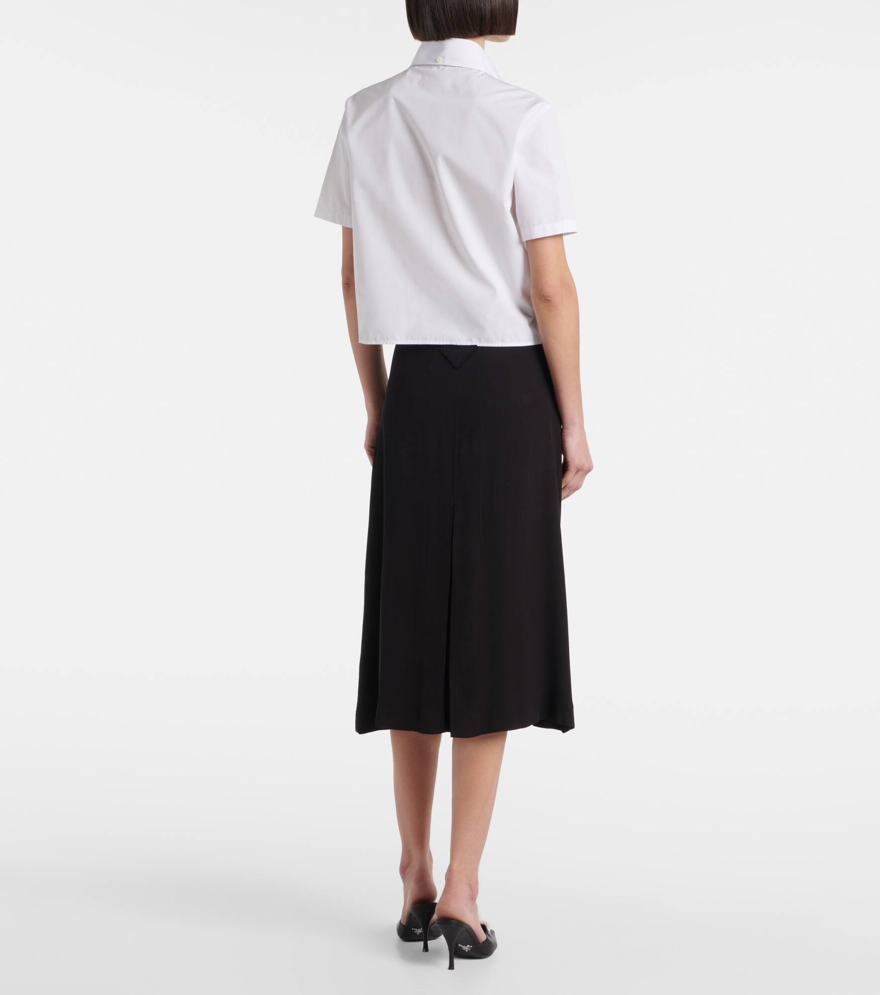Logo cotton jersey shirt - 3