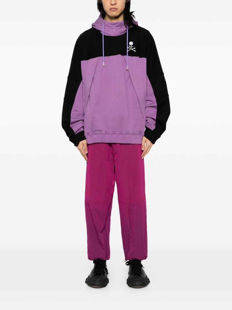 MASTERMIND WORLD logo print hoodie outlook