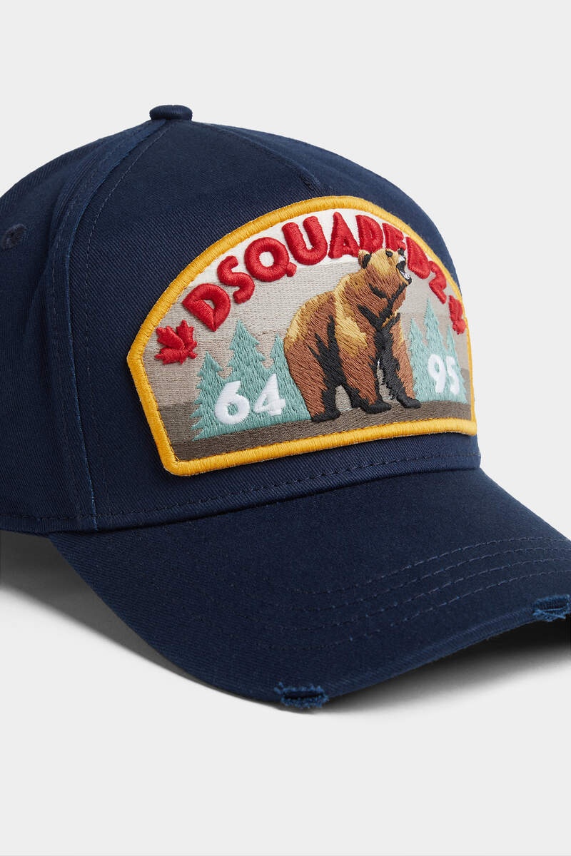 DSQUARED2 LOGO PATCH BASEBALL CAP - 5