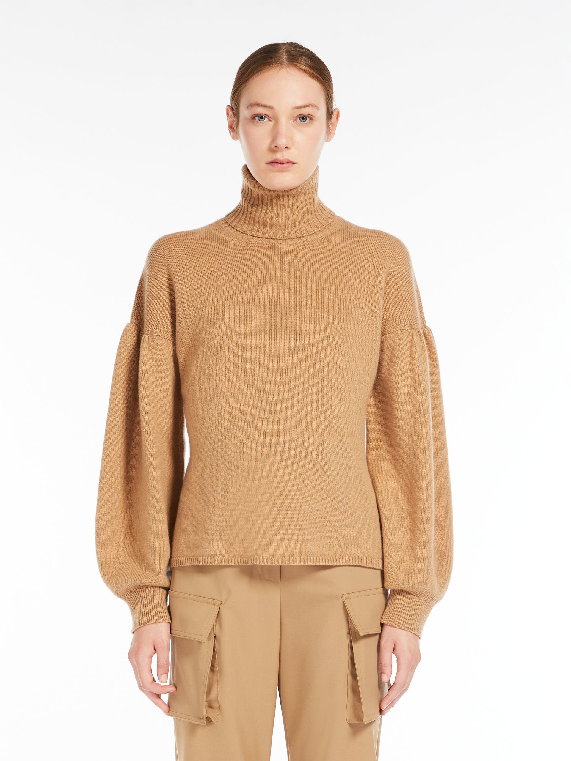 MALDIVE Wide-sleeved wool and cashmere jumper - 3