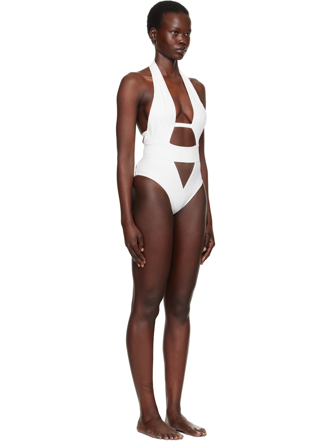 White Anja One-Piece Swimsuit - 2