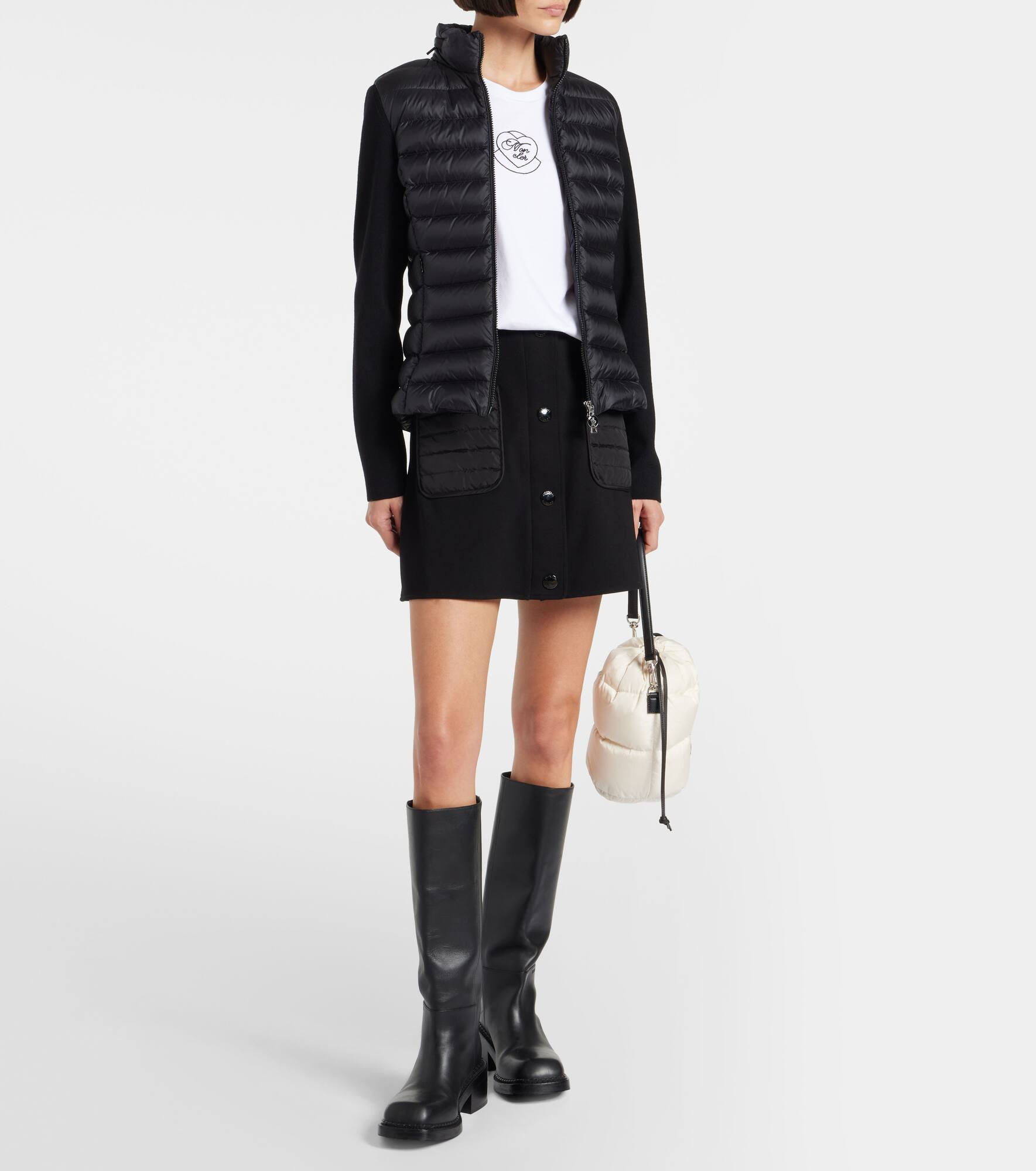 Logo down jacket - 2