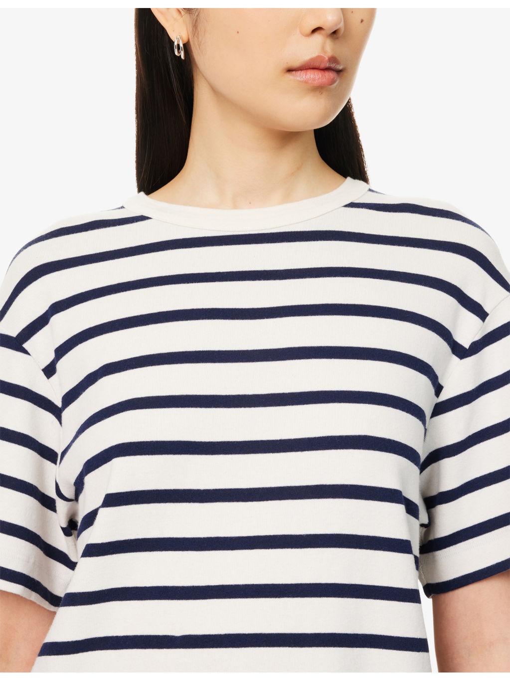 Goldie Stripe-Print Cotton-Blend T-Shirt - 5