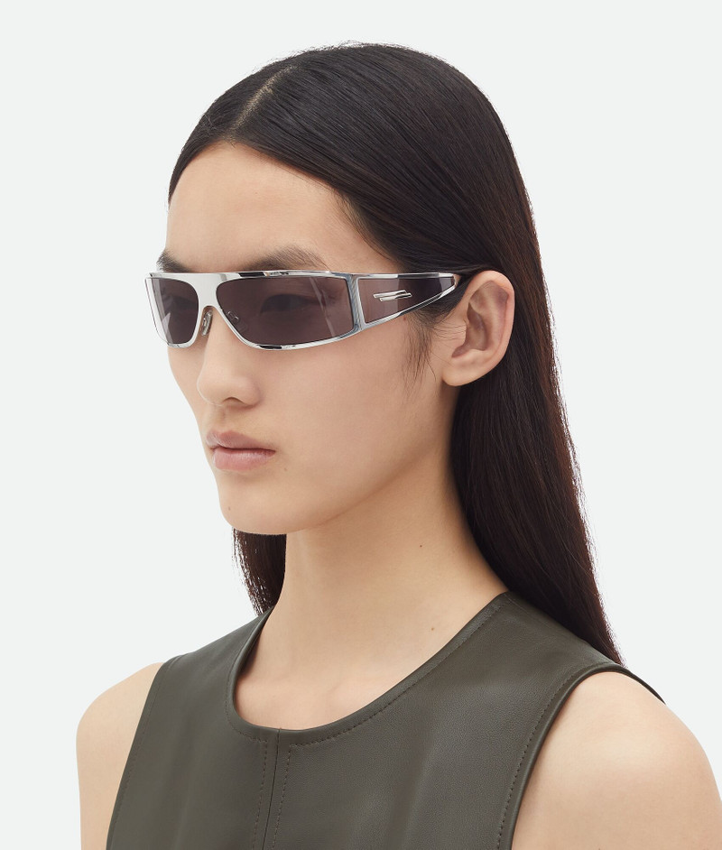 Bottega Veneta Bangle Wraparound Sunglasses outlook