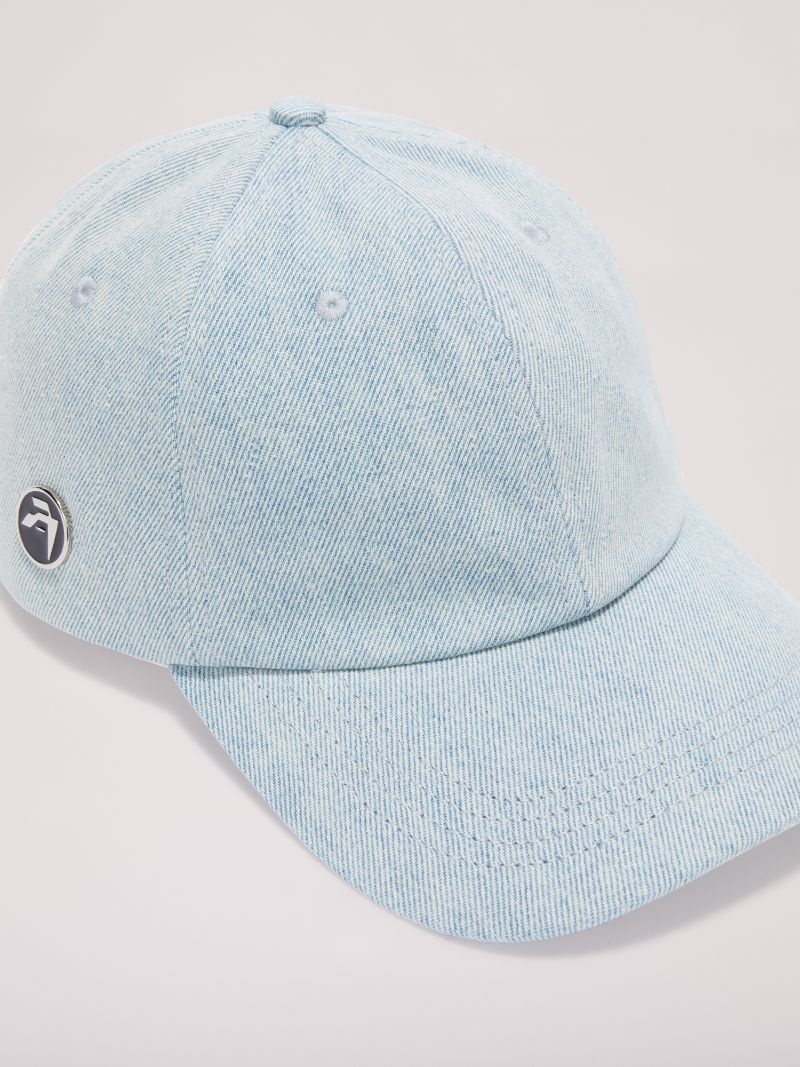 Denim Baseball Cap - 2