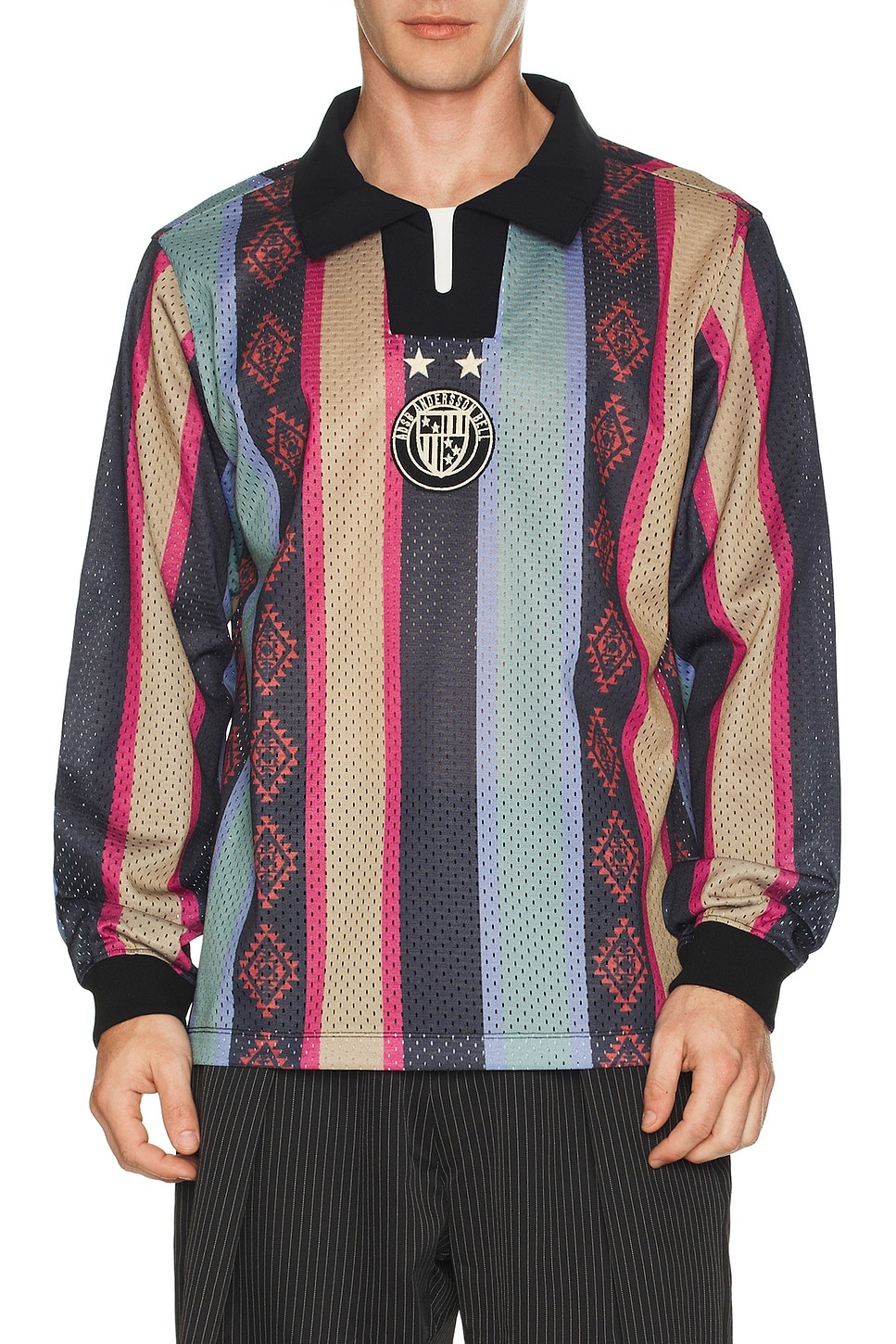 Stripe Long Sleeve T-Shirt - 3