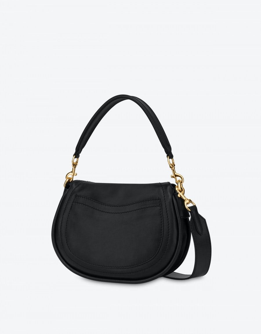 MOSCHINO TEDDY LOCK SMALL HOBO BAG - 2