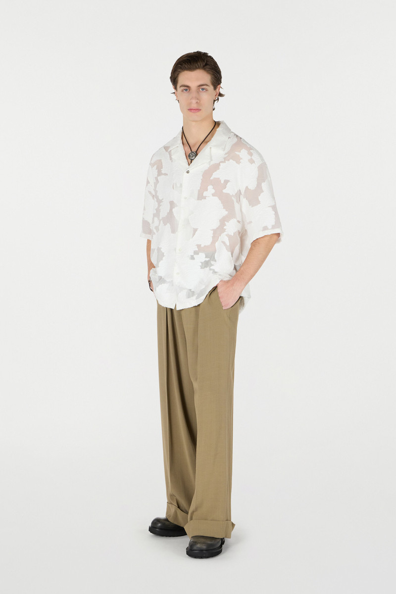 Roberto Cavalli Bowling Shirt With Floral Pattern outlook