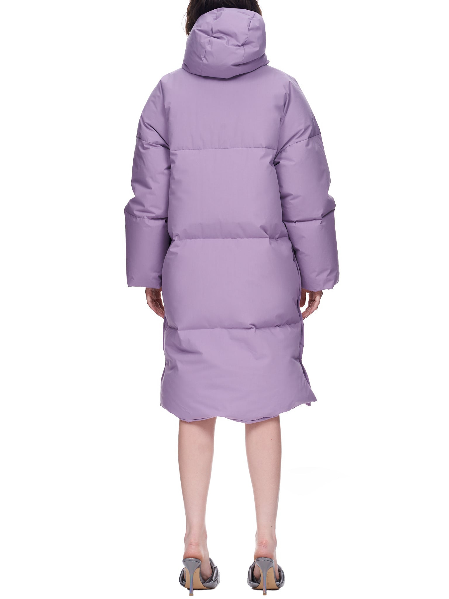 Lilac Puffer Coat - 3