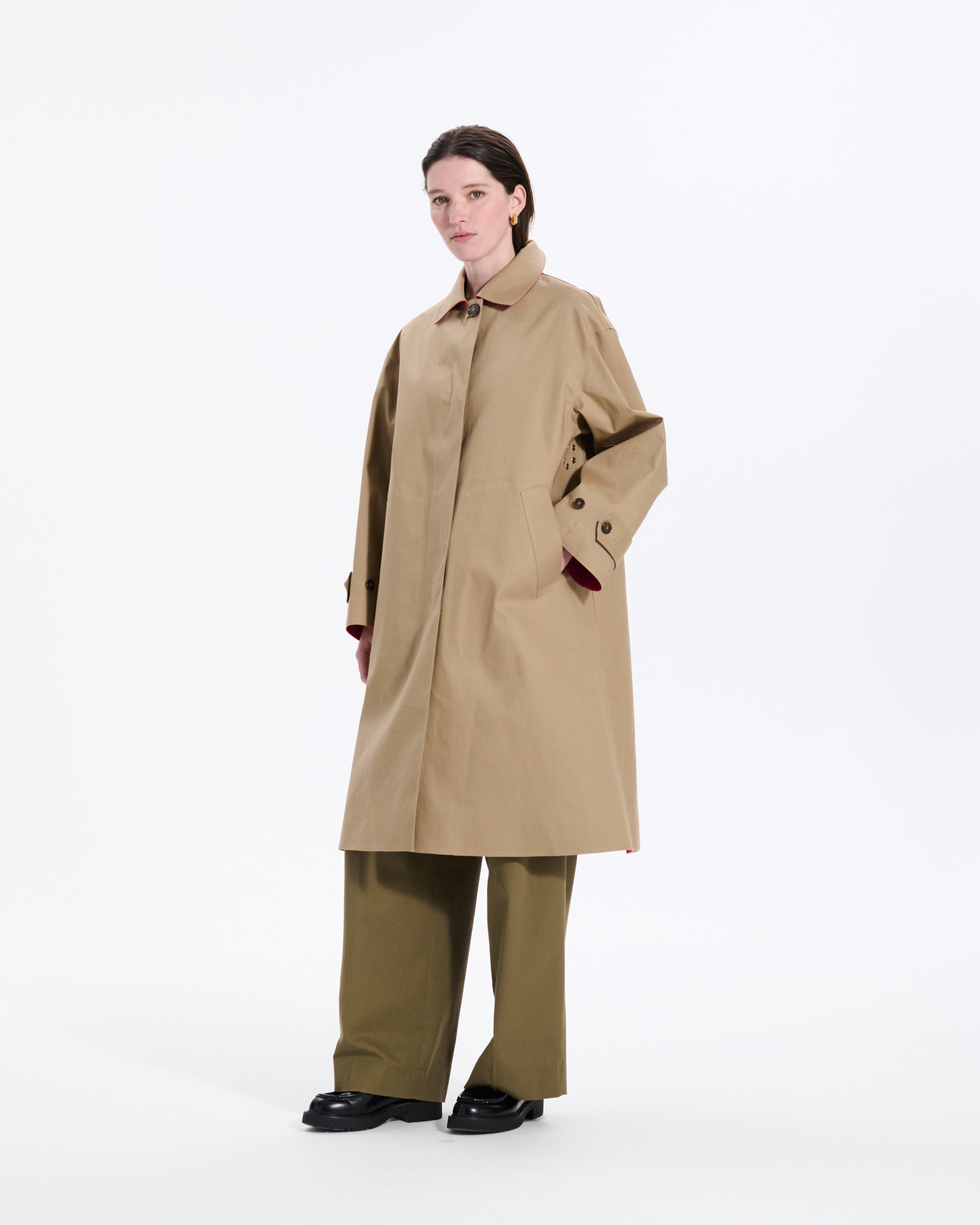 Maree Rubberised Coat - 3