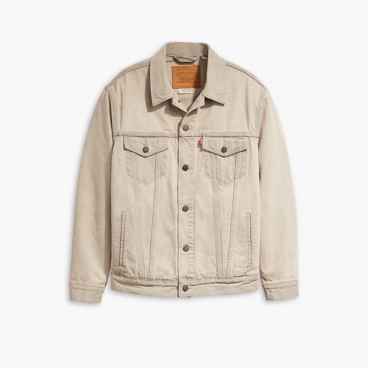 RELAXED FIT TRUCKER JACKET - 1