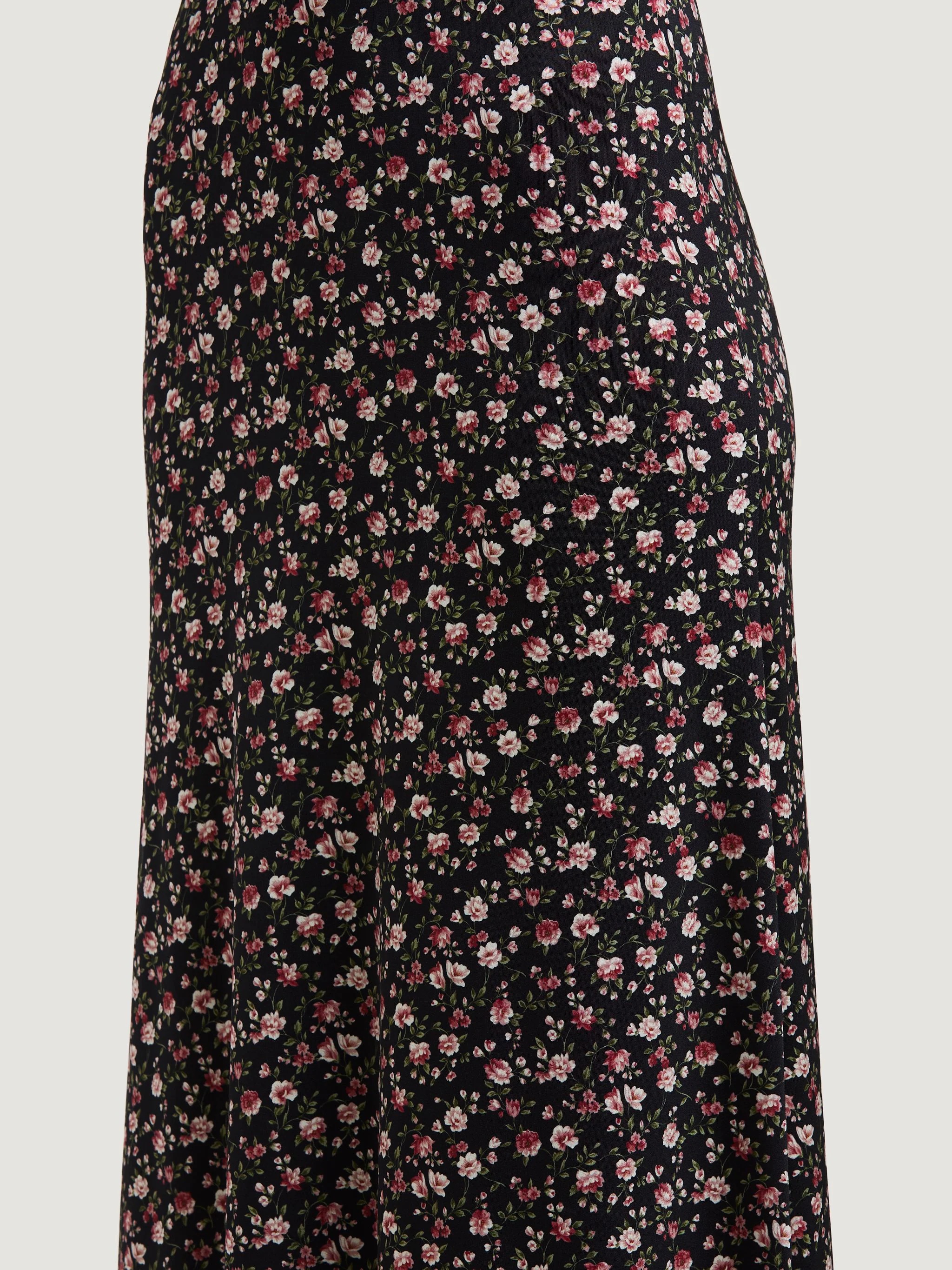 FLOWERS PRINT POLO DRESS - 6