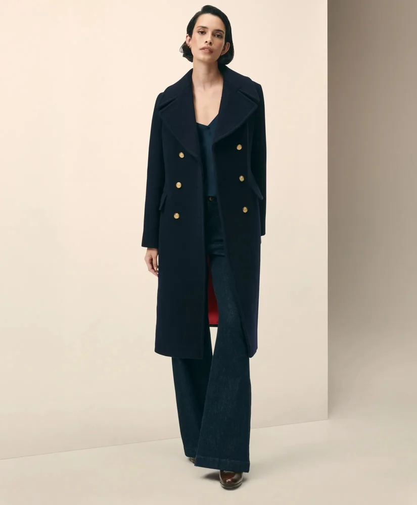 Wool Officer Coat - 1