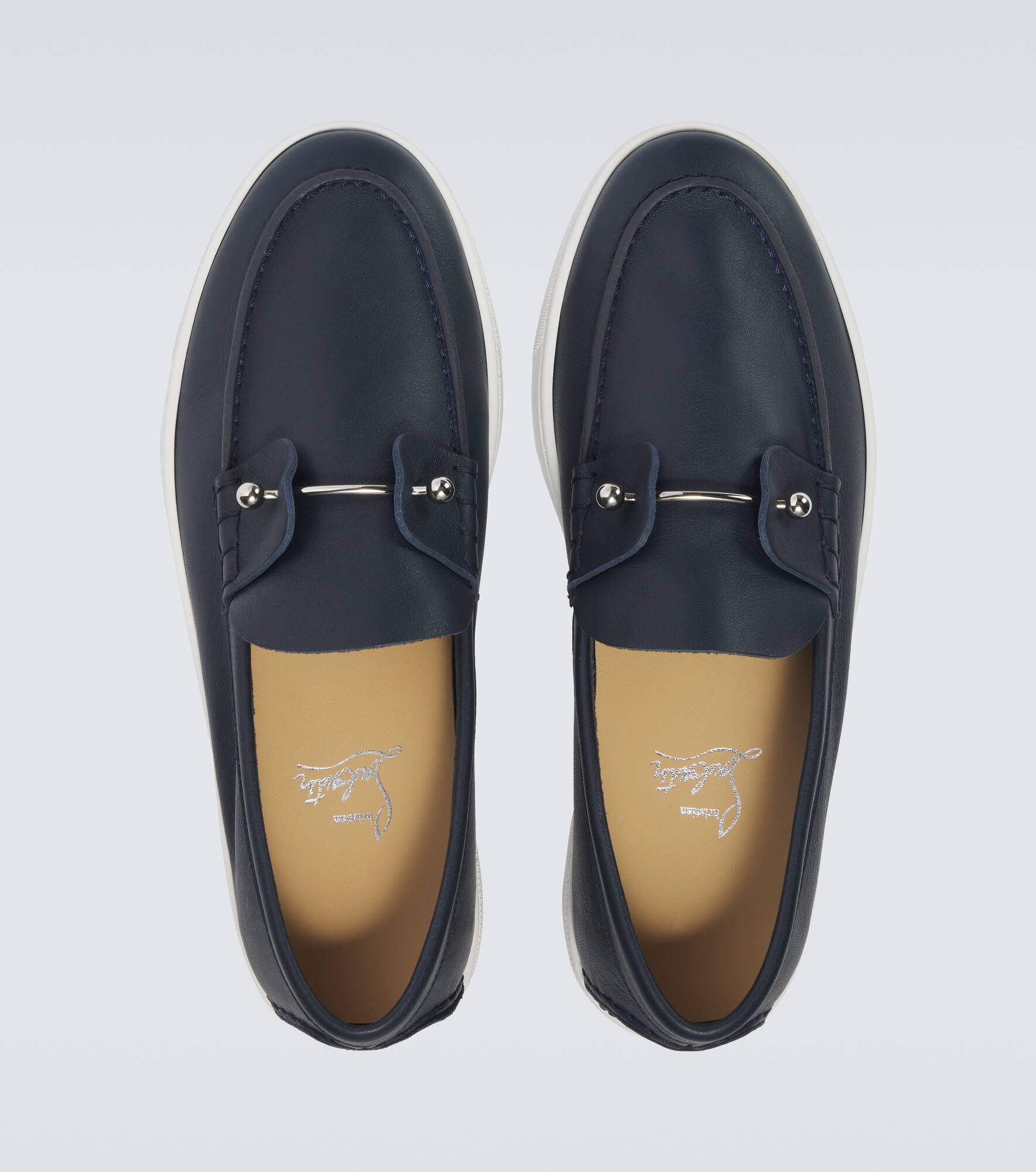 Chambeliboat leather boat shoes - 4
