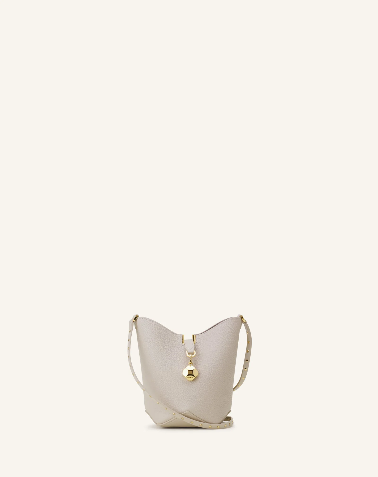 CATCH BY LANVIN NANO BUCKET BAG IN LEATHER - 1