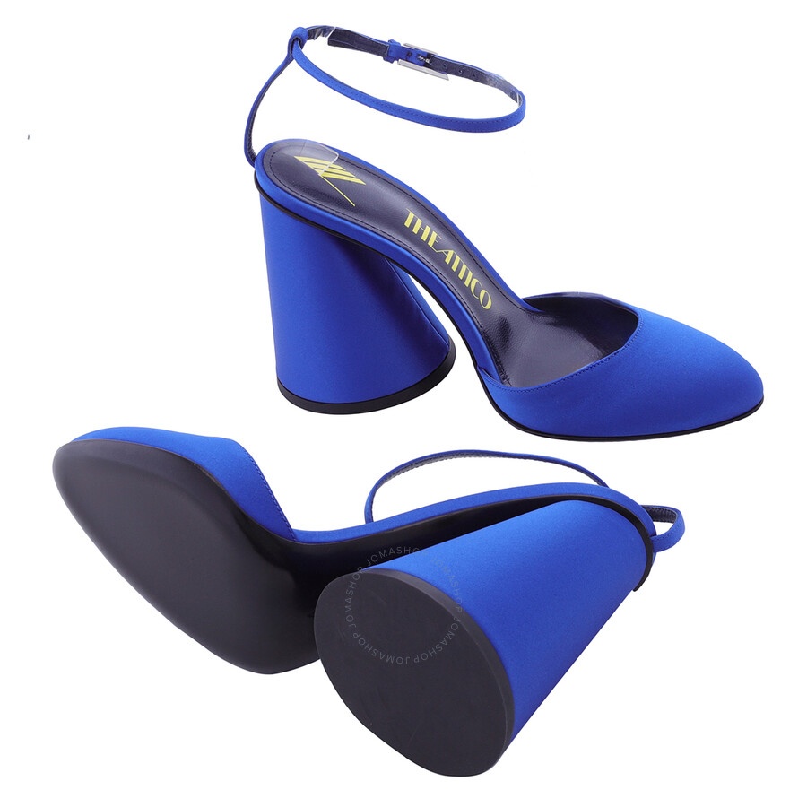 The Attico Ladies Cobalt Blue Luz Slingback Pumps - 2