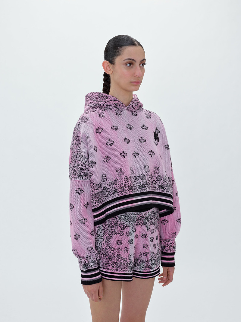 AMIRI BANDANA BASKETBALL HOODIE outlook