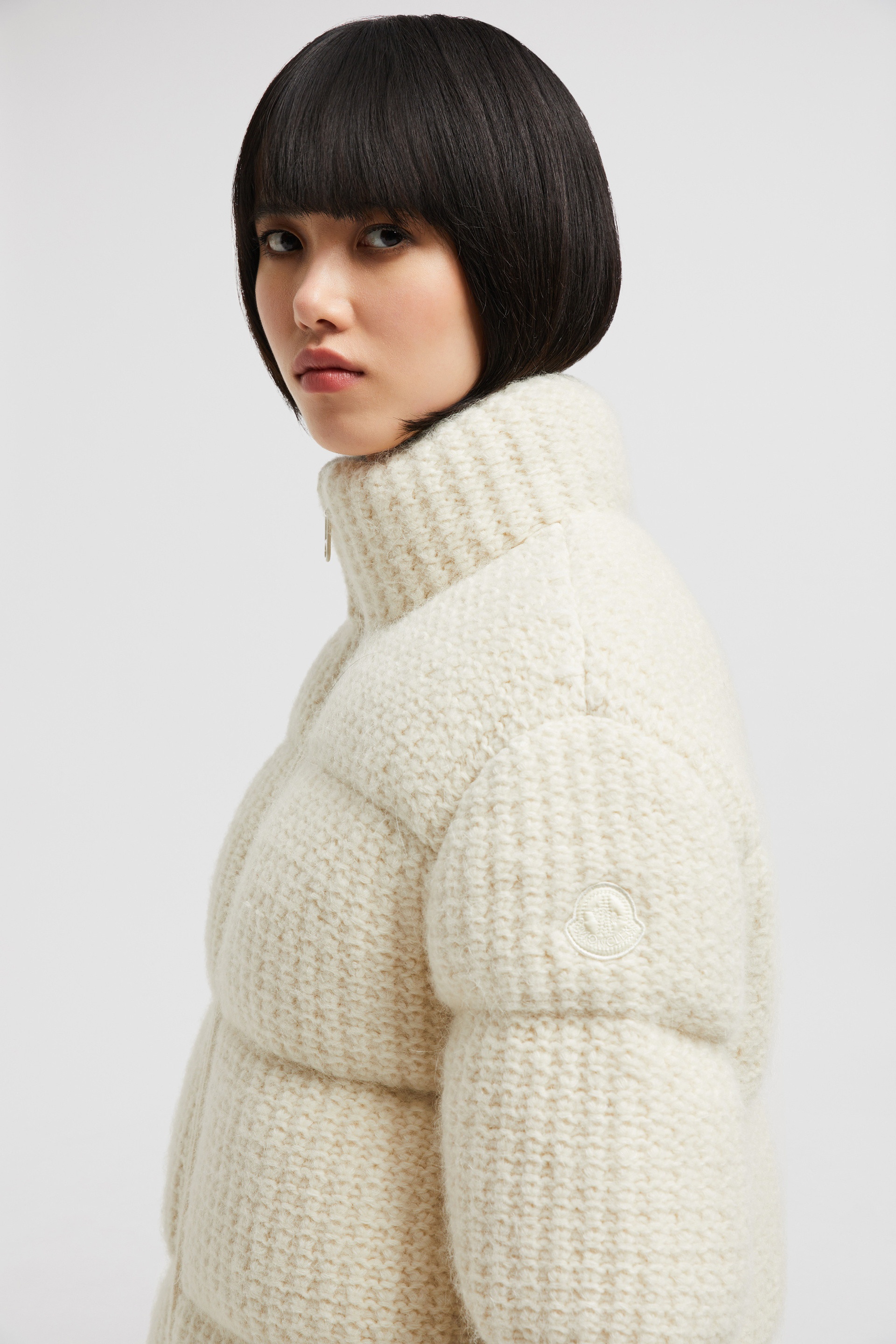 Padded Wool & Alpaca Zip-Up Cardigan - 4