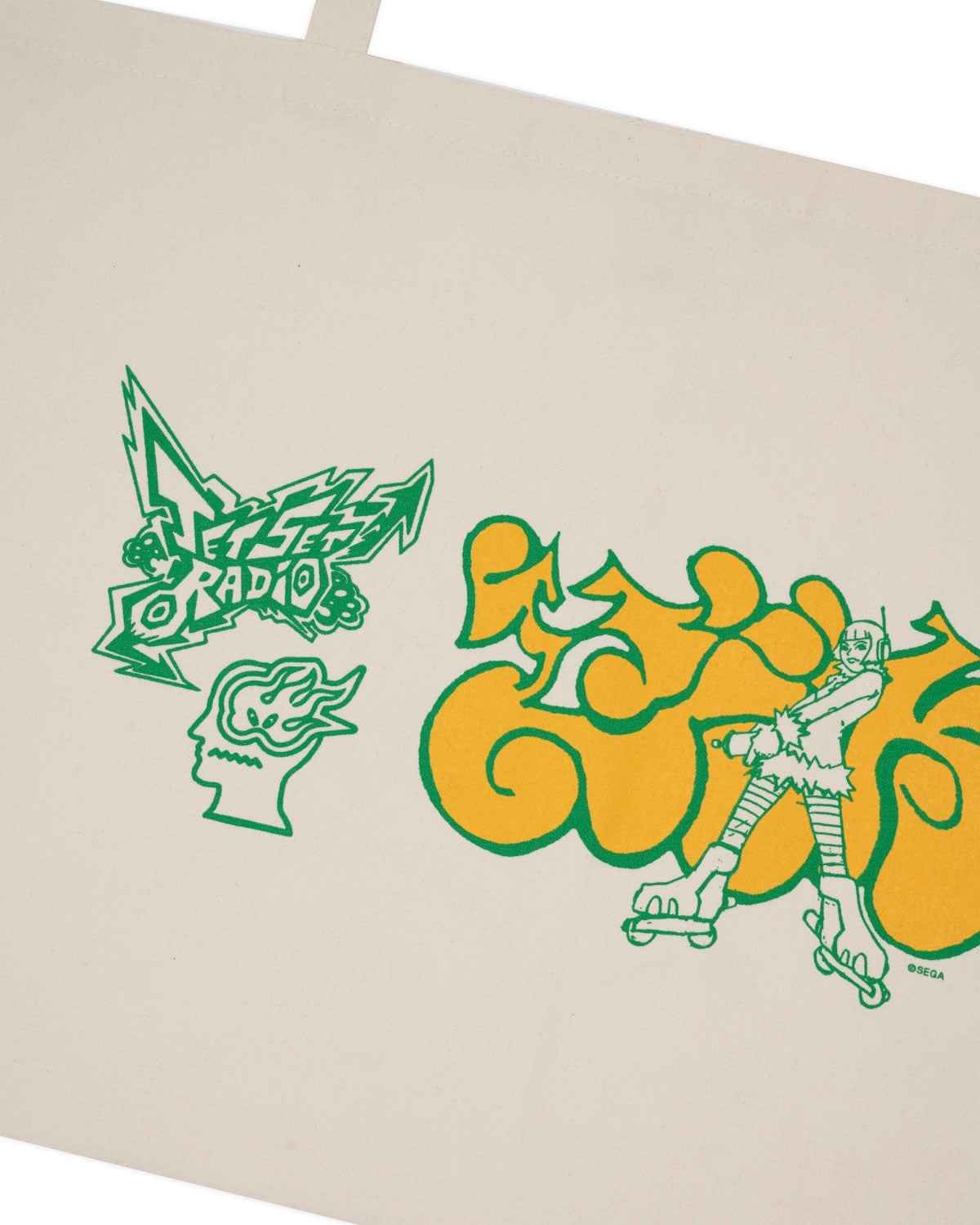 Brain Dead x Sega: Jet Set Radio Tote Bag - Natural - 3