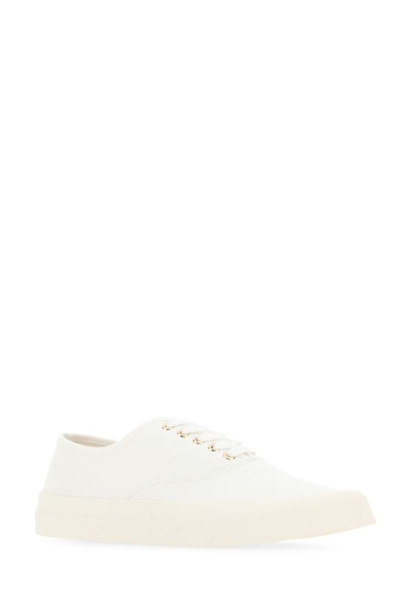 White canvas sneakers - 2