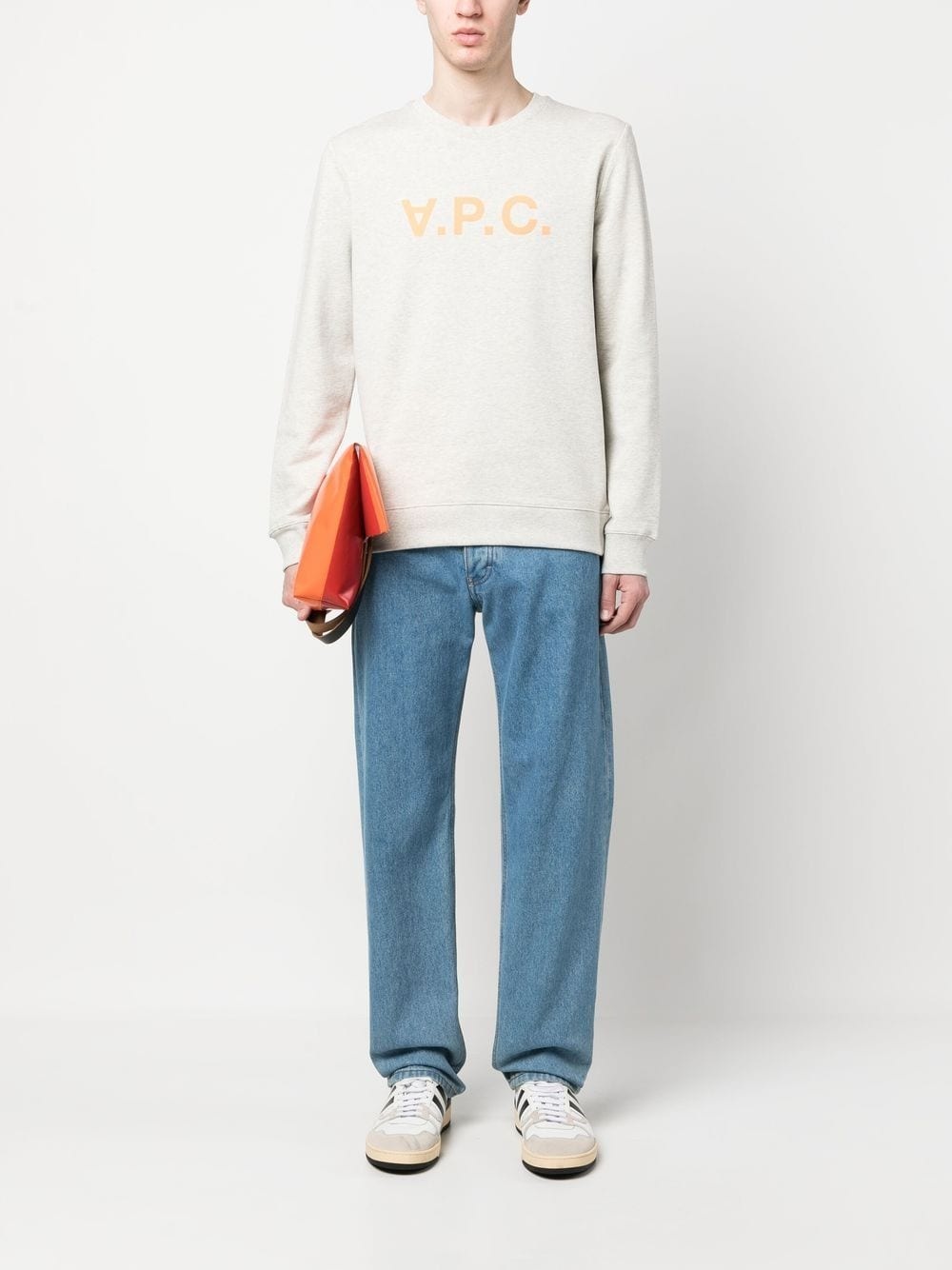 logo-print crew-neck sweatshirt - 2