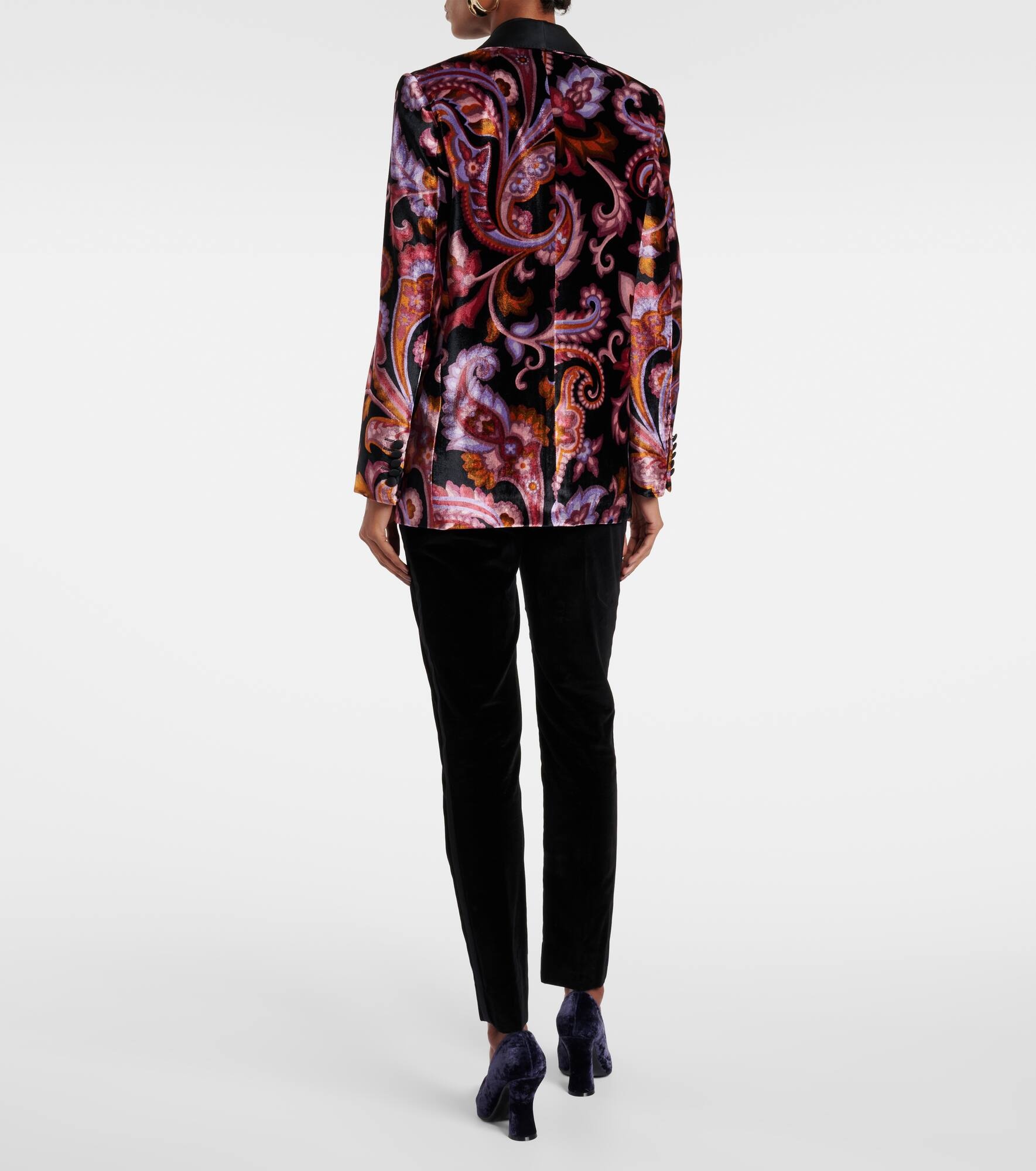 Etro Paisley velvet blazer | mytheresa | REVERSIBLE