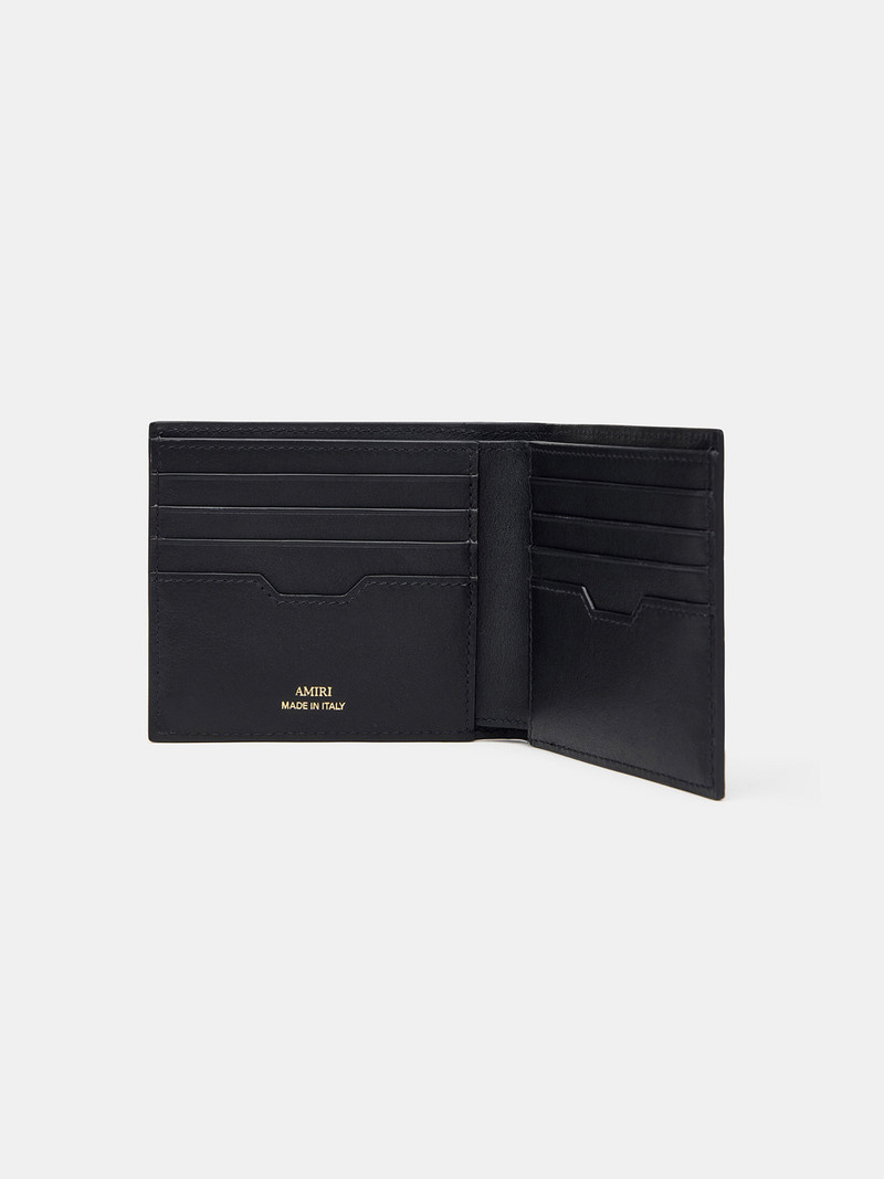 AMIRI CROC EMBOSSED BIFOLD outlook