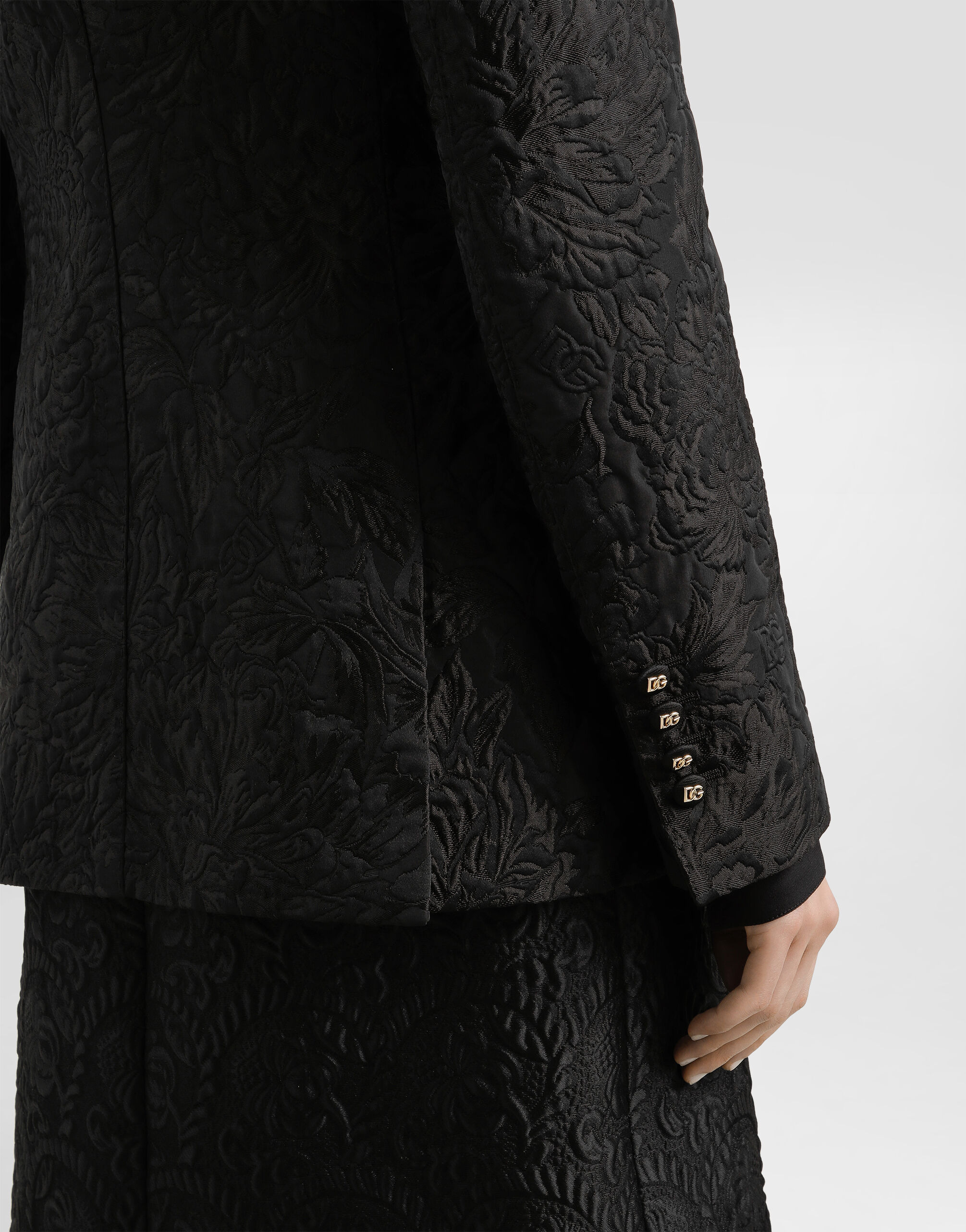 Turlington brocade jacket - 5