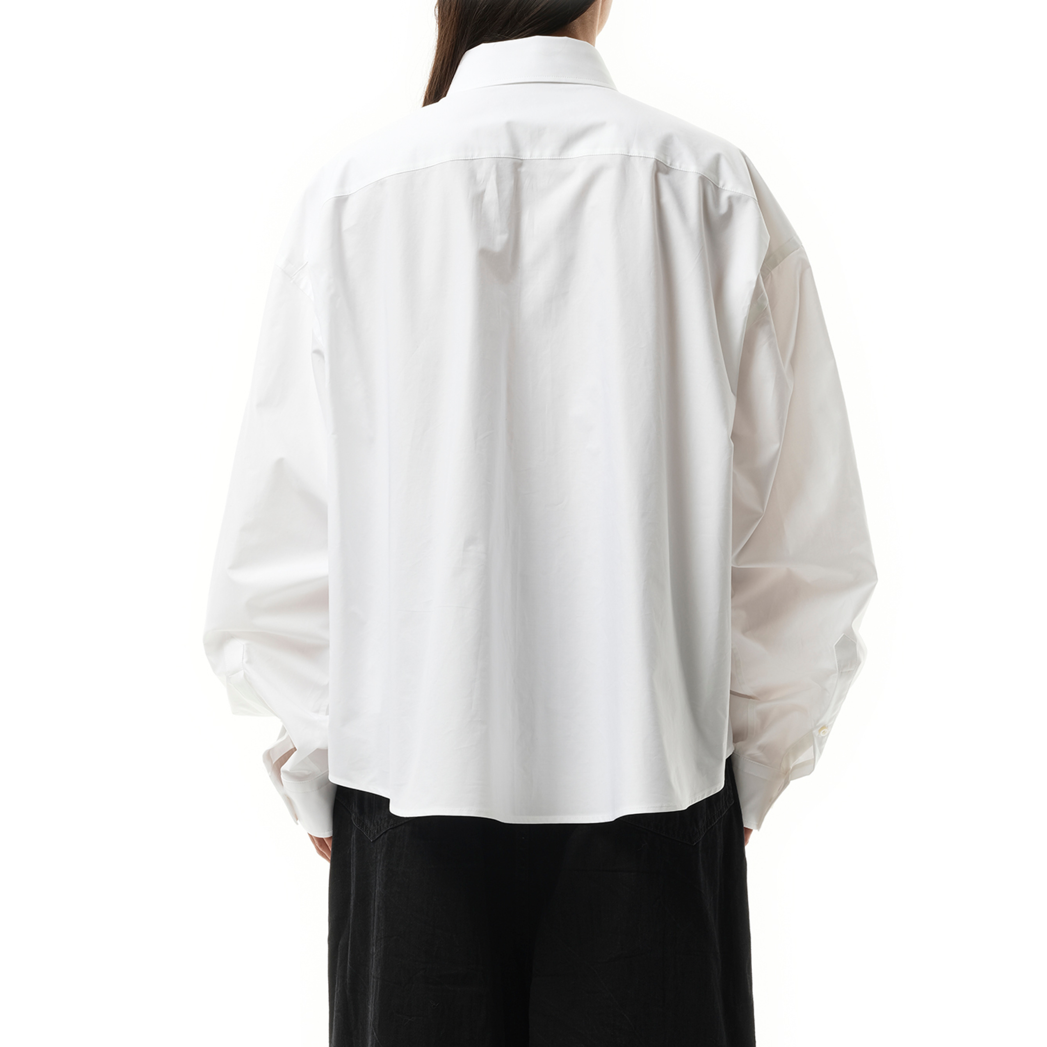 BALENCIAGA Swing Shirt in White | marais | REVERSIBLE BALENCIAGA Swing Shirt in White | marais | REVERSIBLE