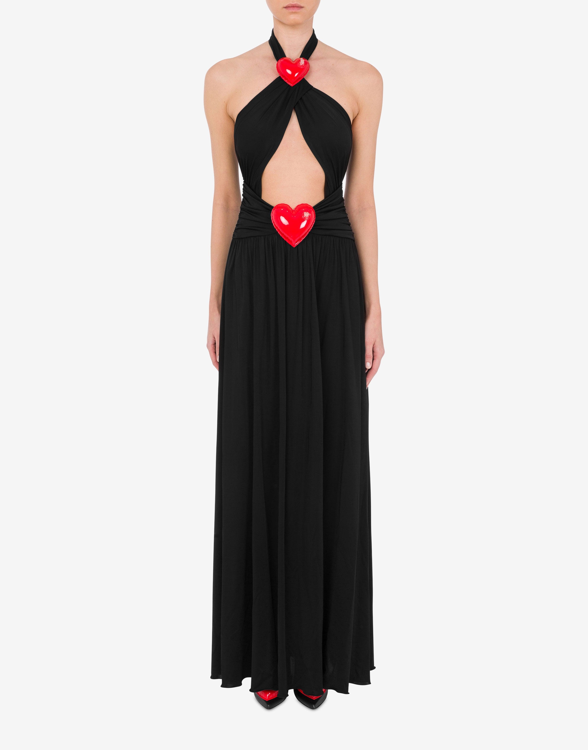 INFLATABLE HEARTS ORGANZINE DRESS - 2