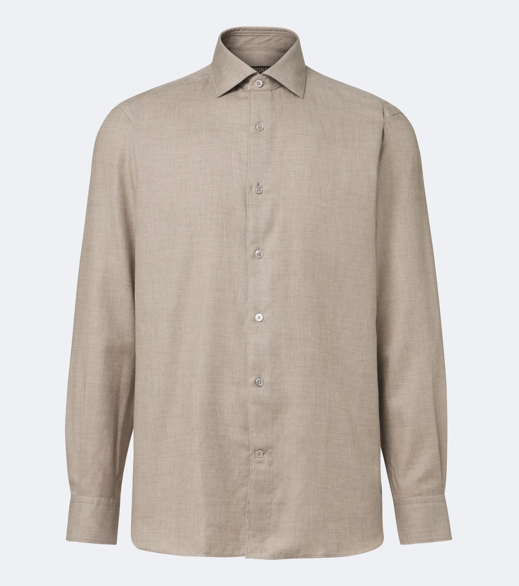 Cotton and cashmere shirt - 1