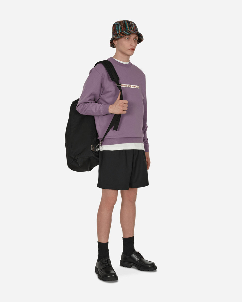 Stockholm Surfboard Club Logo Crewneck Sweatshirt Purple outlook