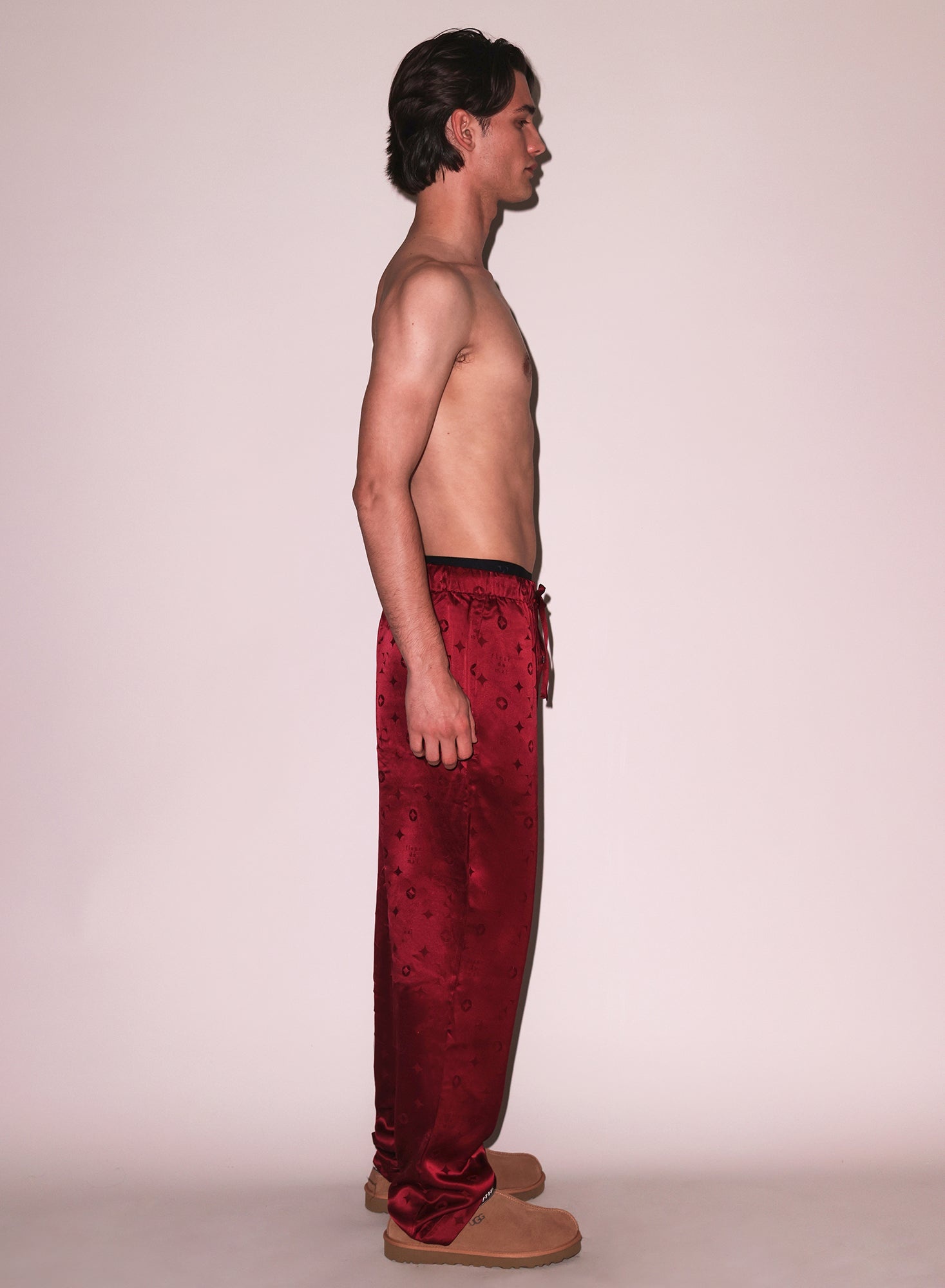 Silk Jacquard PJ Pant - 7