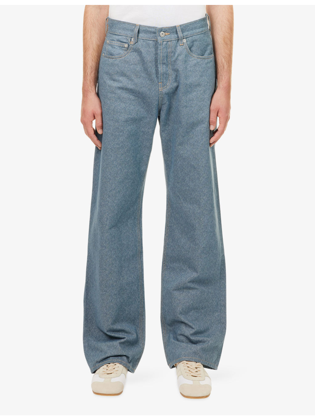 Le De-Nimes Droit Straight-Leg Denim Jeans - 3