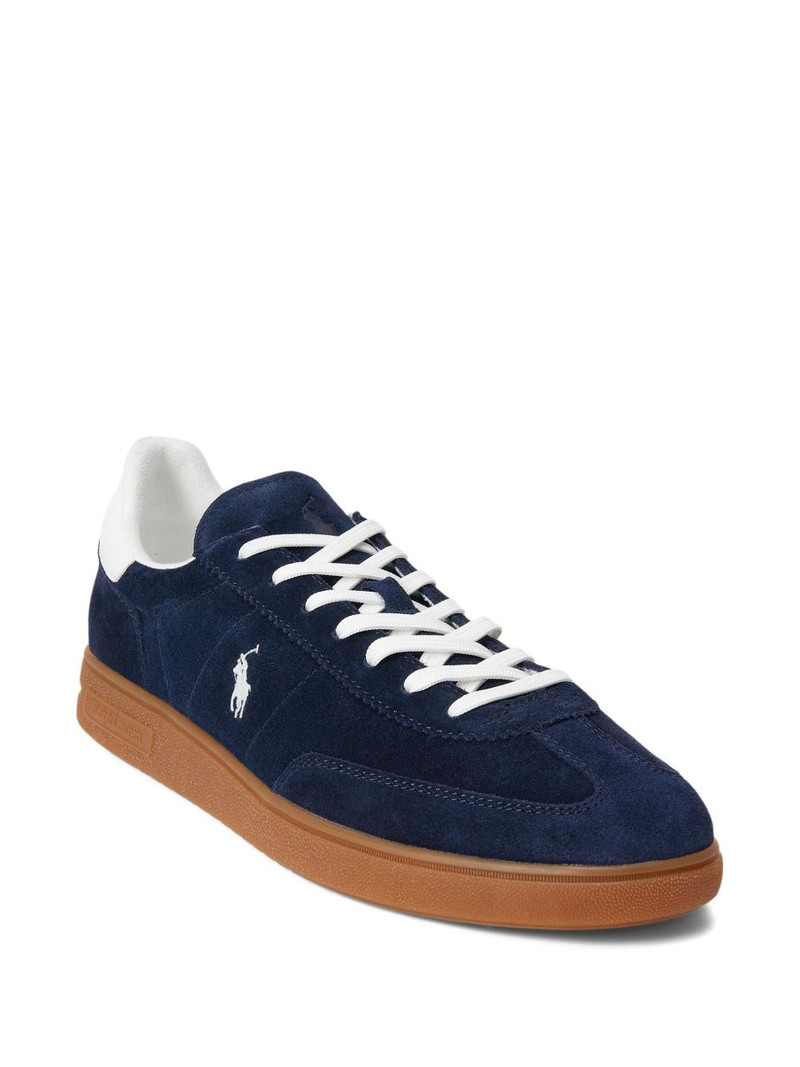 suede low-top sneakers 5