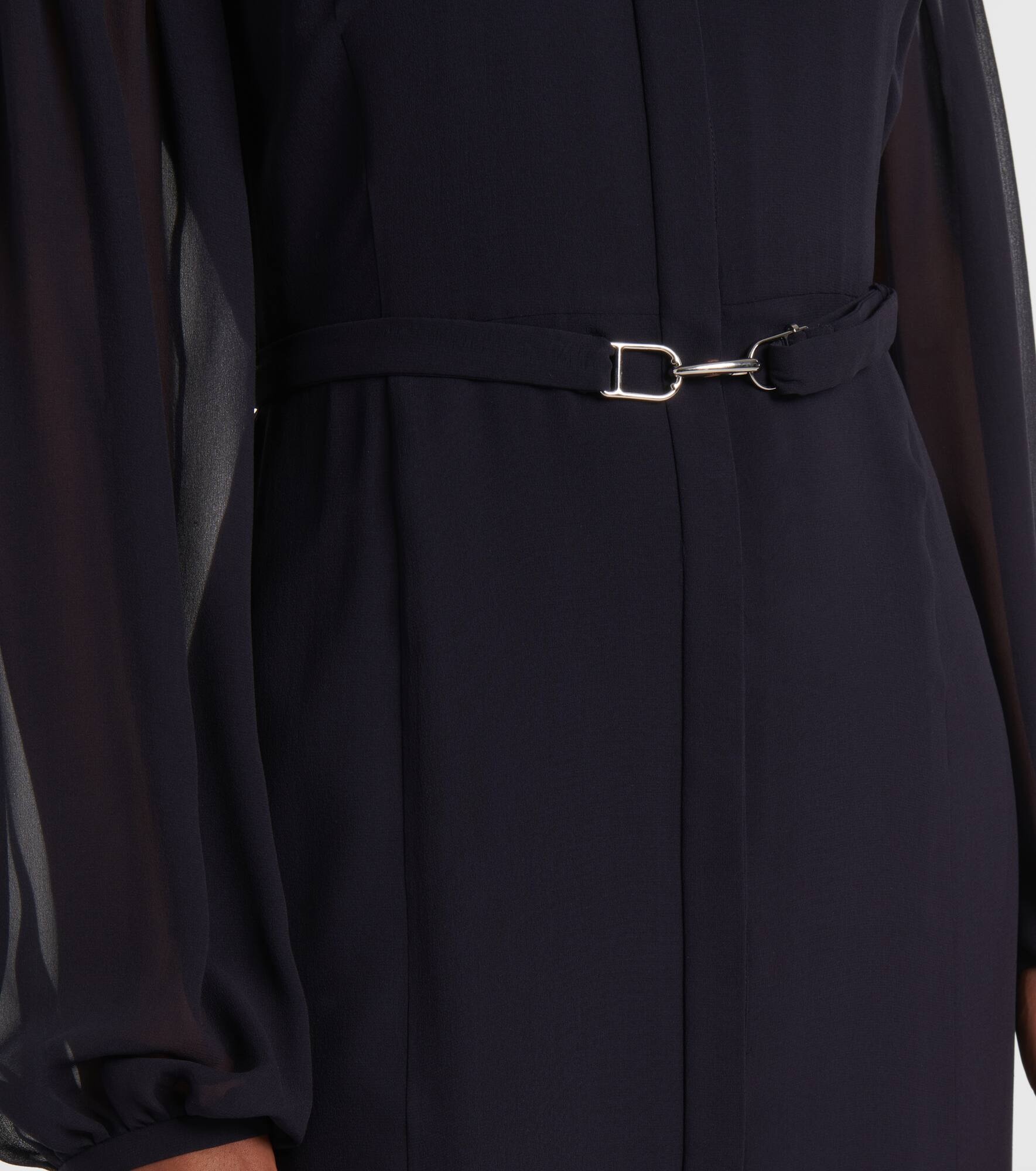 Holt silk midi dress - 5