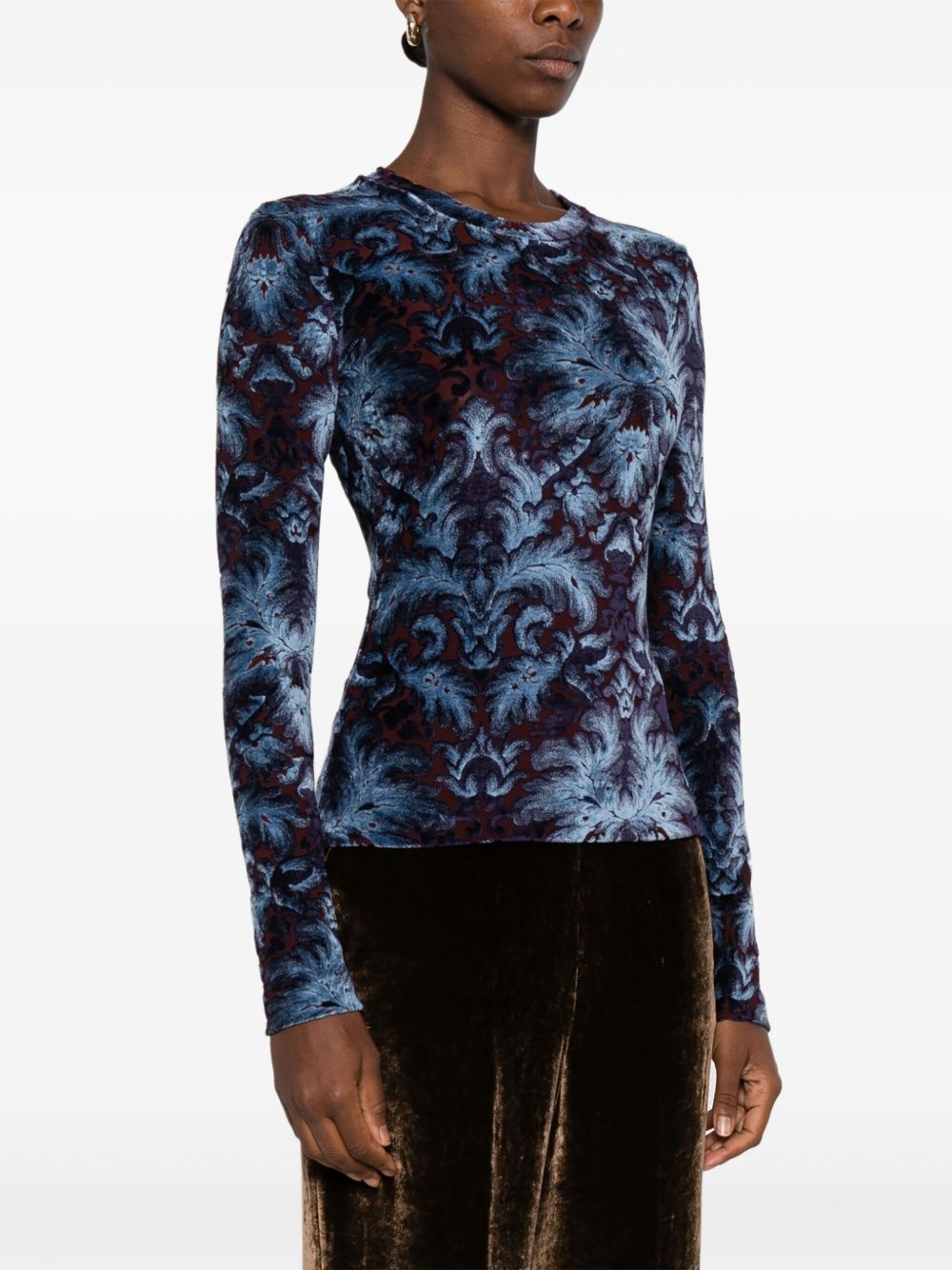 crew-neck top - 3