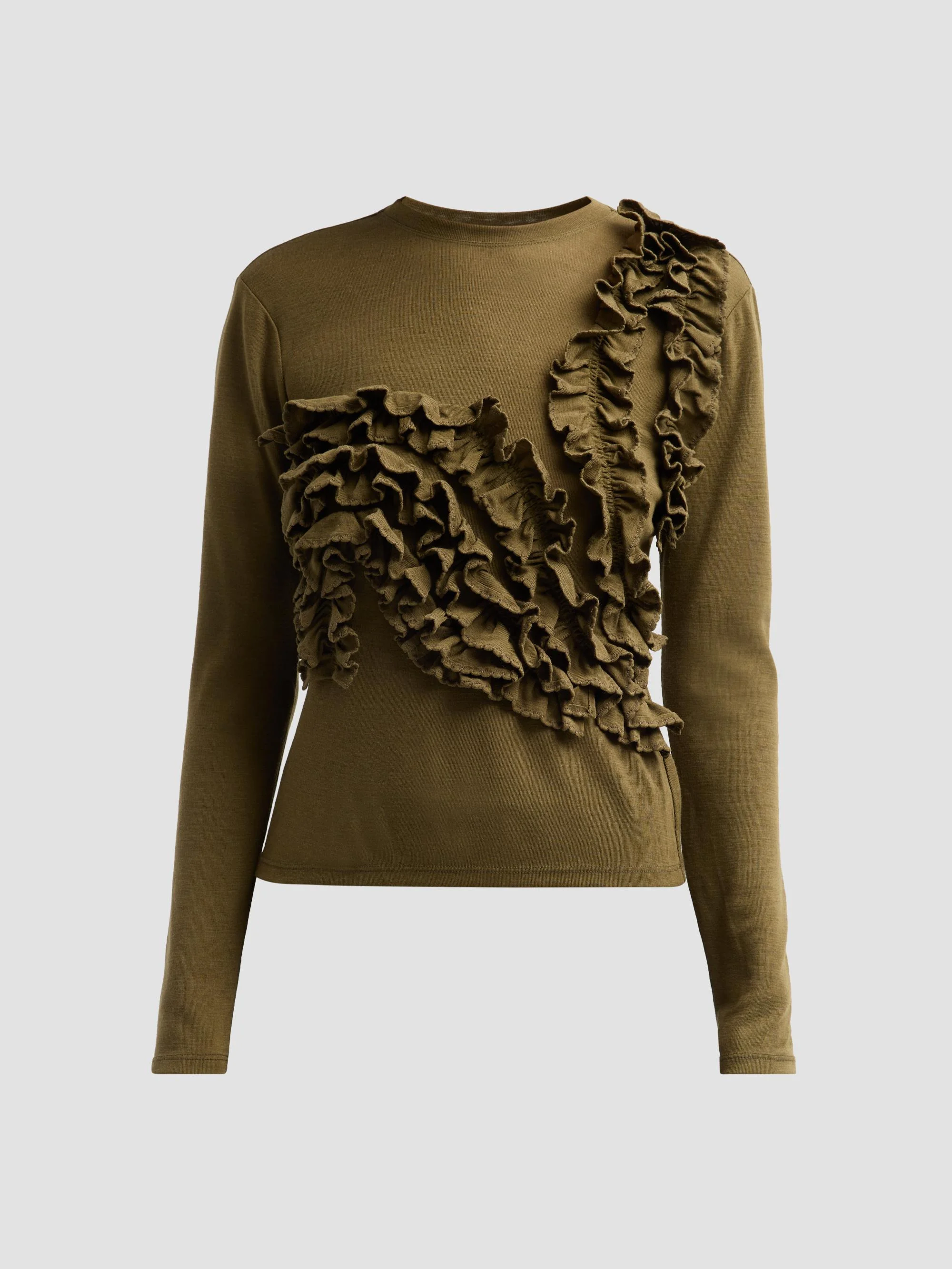 Women's Polina Jersey Long-Sleeve Top - Loden - 1