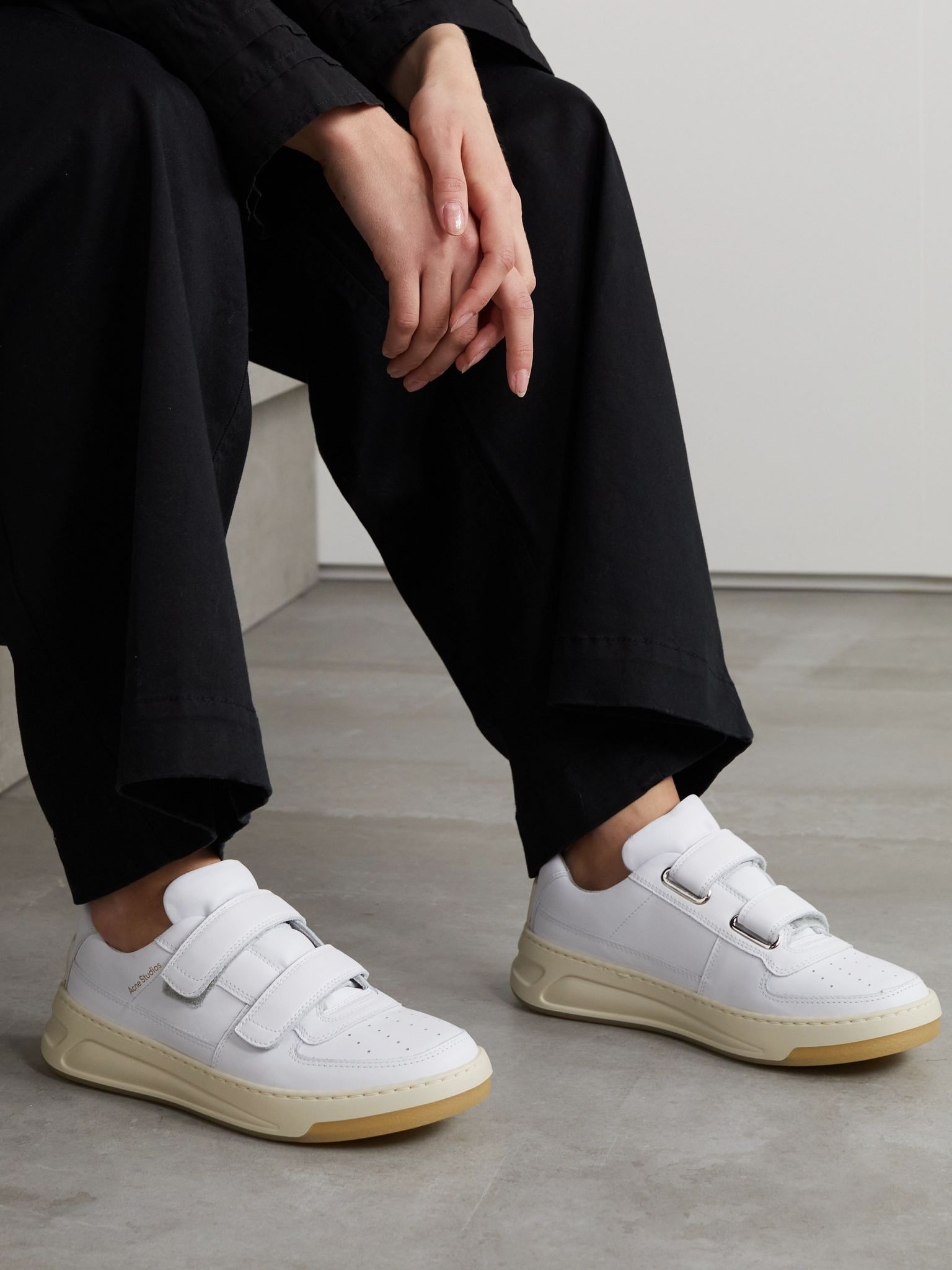 Leather sneakers White - 2