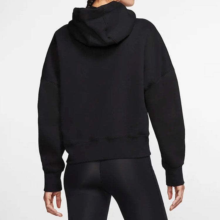 (WMNS) Air Jordan Brand AS J Fleece Black CQ6672-010 - 4