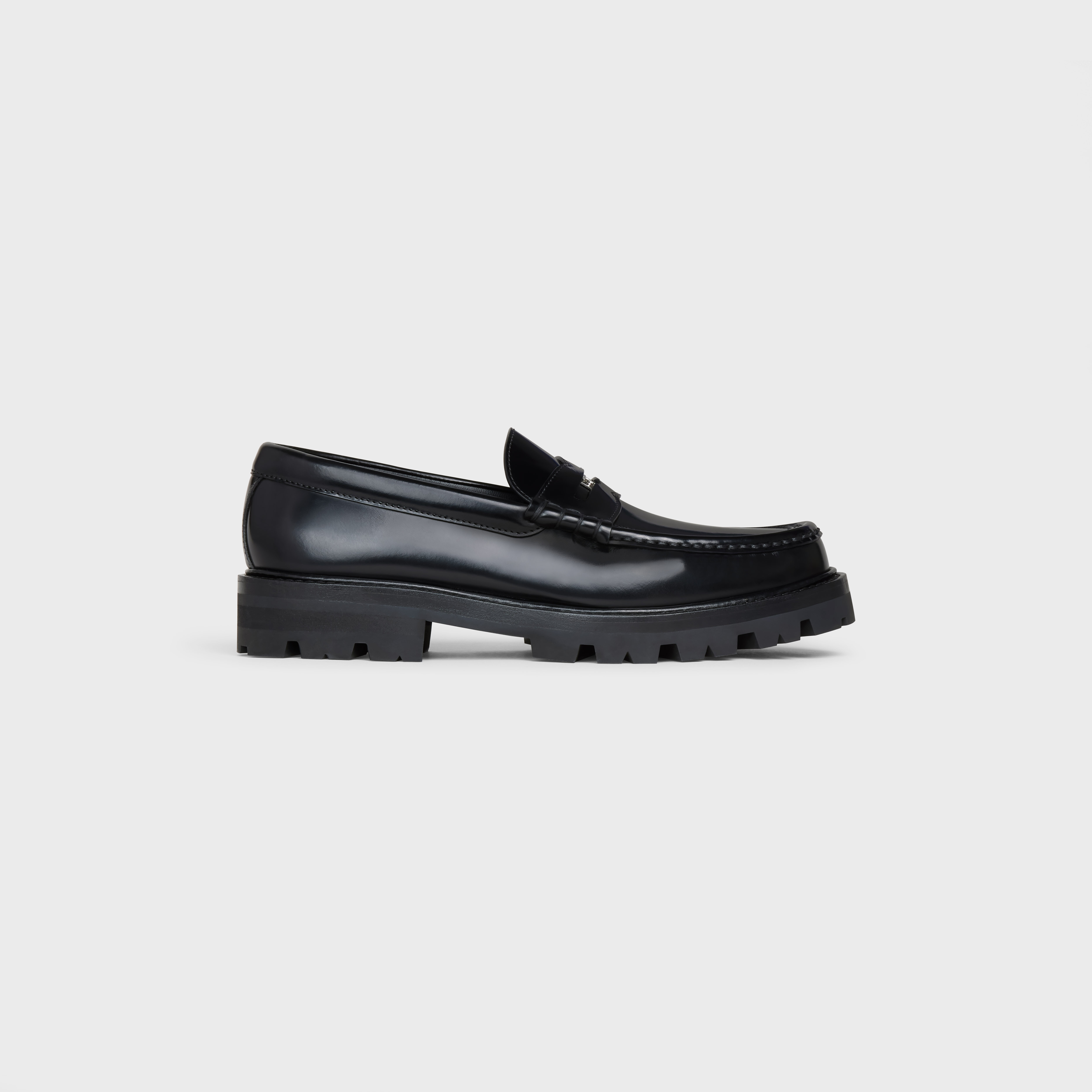 MARGARET PENNY CHUNKY LOAFER in POLISHED BULL - 1