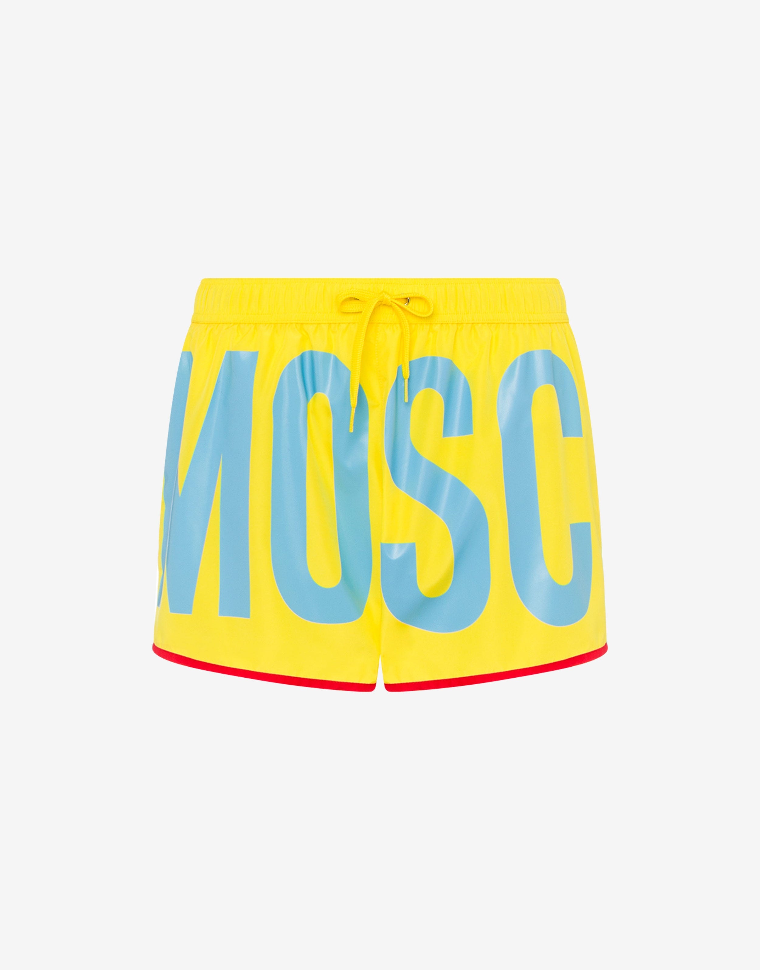 MAXI LOGO COLOUR BLOCK SWIM TRUNKS - 1