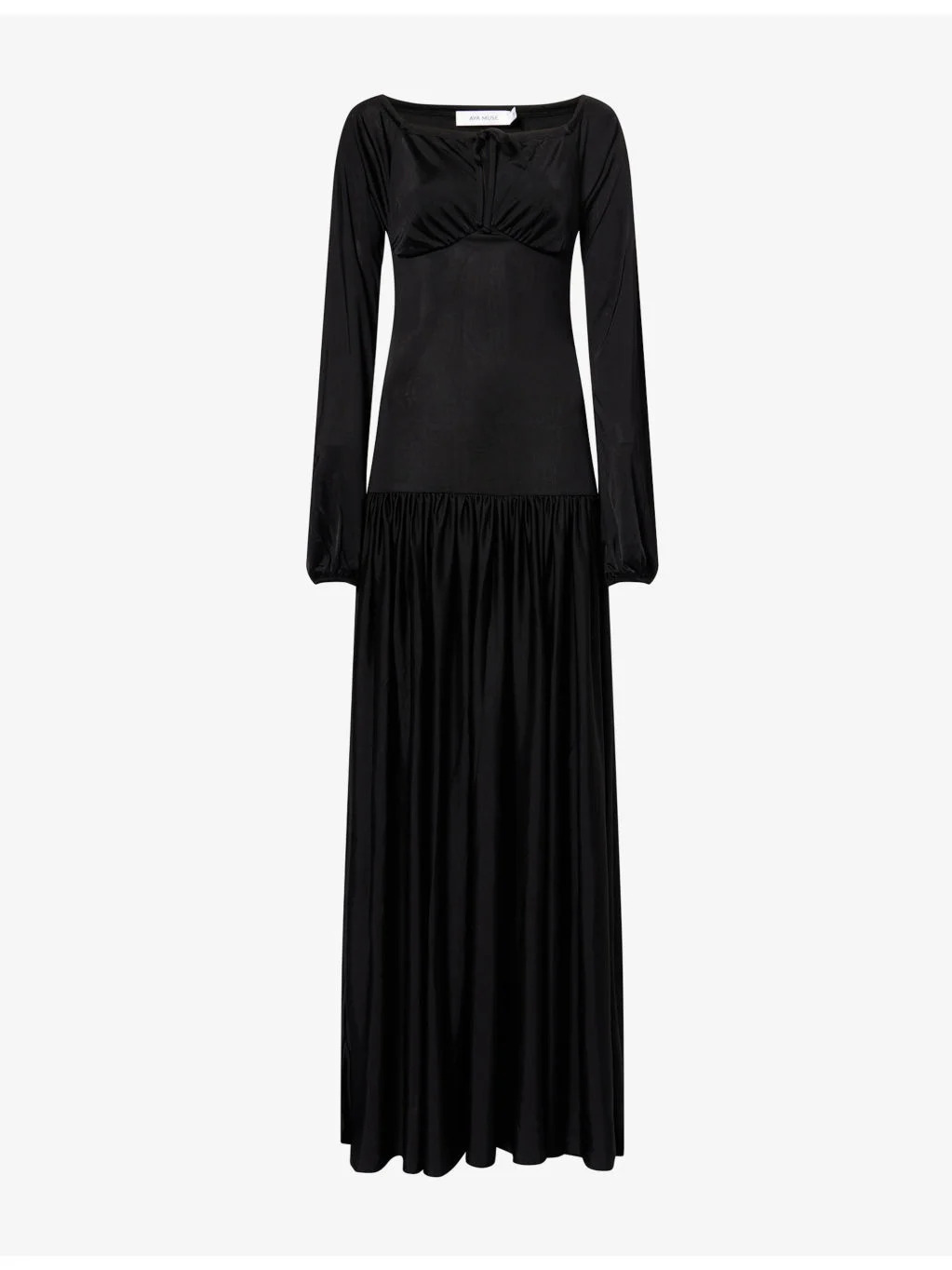 AYA MUSE Rivo Drop-Waist Jersey Maxi Dress - R04620118