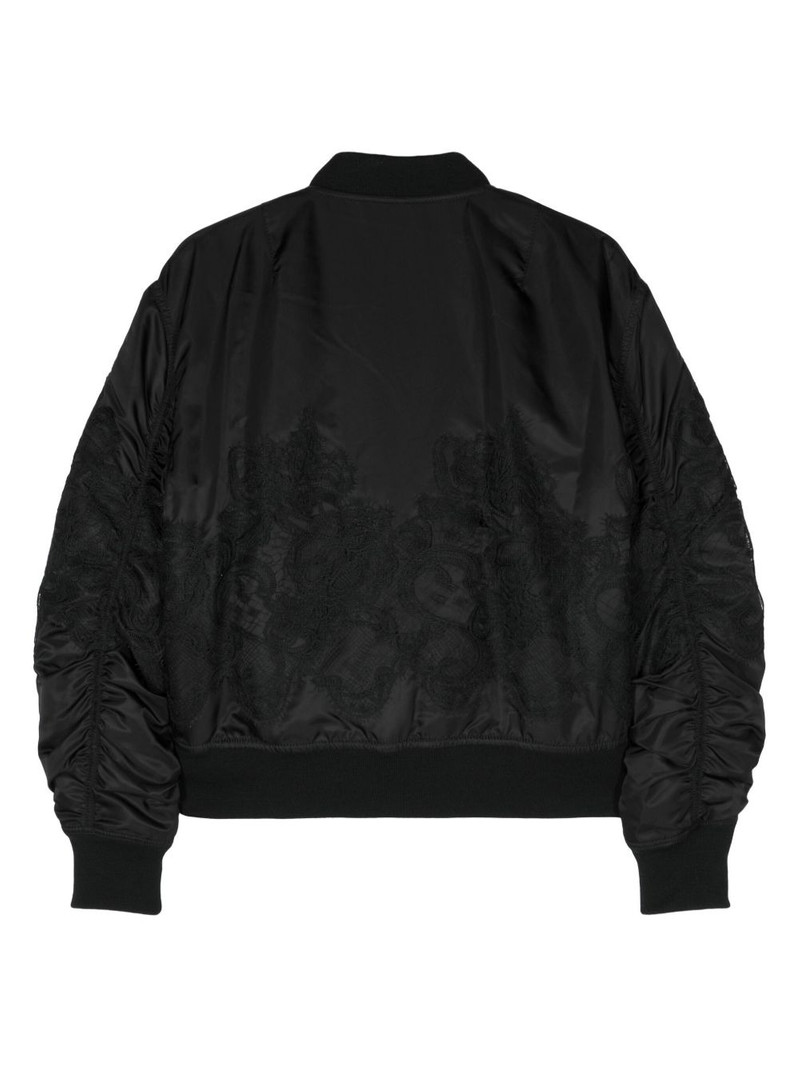 VIKTOR & ROLF floral-lace bomber jacket outlook