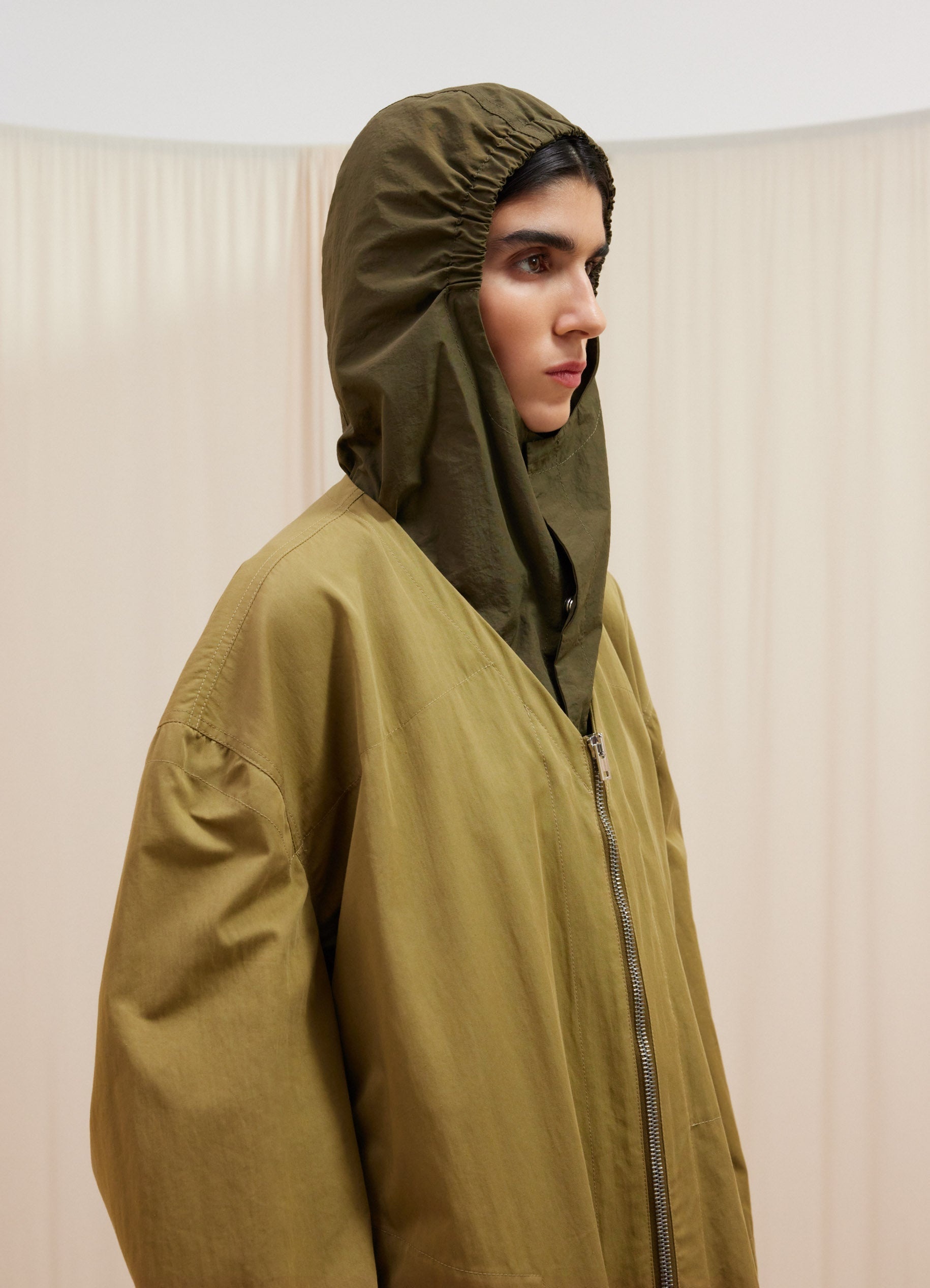 ZIPPED WATER REPELLENT PARKA - 3