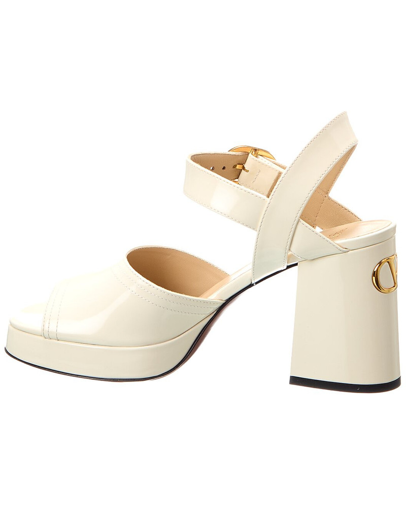 Valentino Valentino Fawcette 100 Leather Platform Sandal outlook