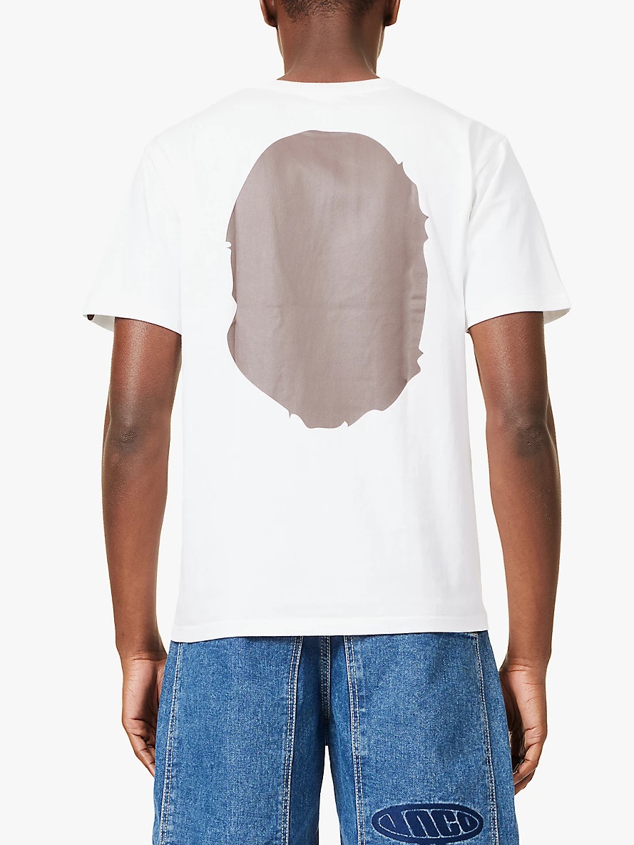 Big Ape Head graphic-print cotton-jersey T-shirt - 4