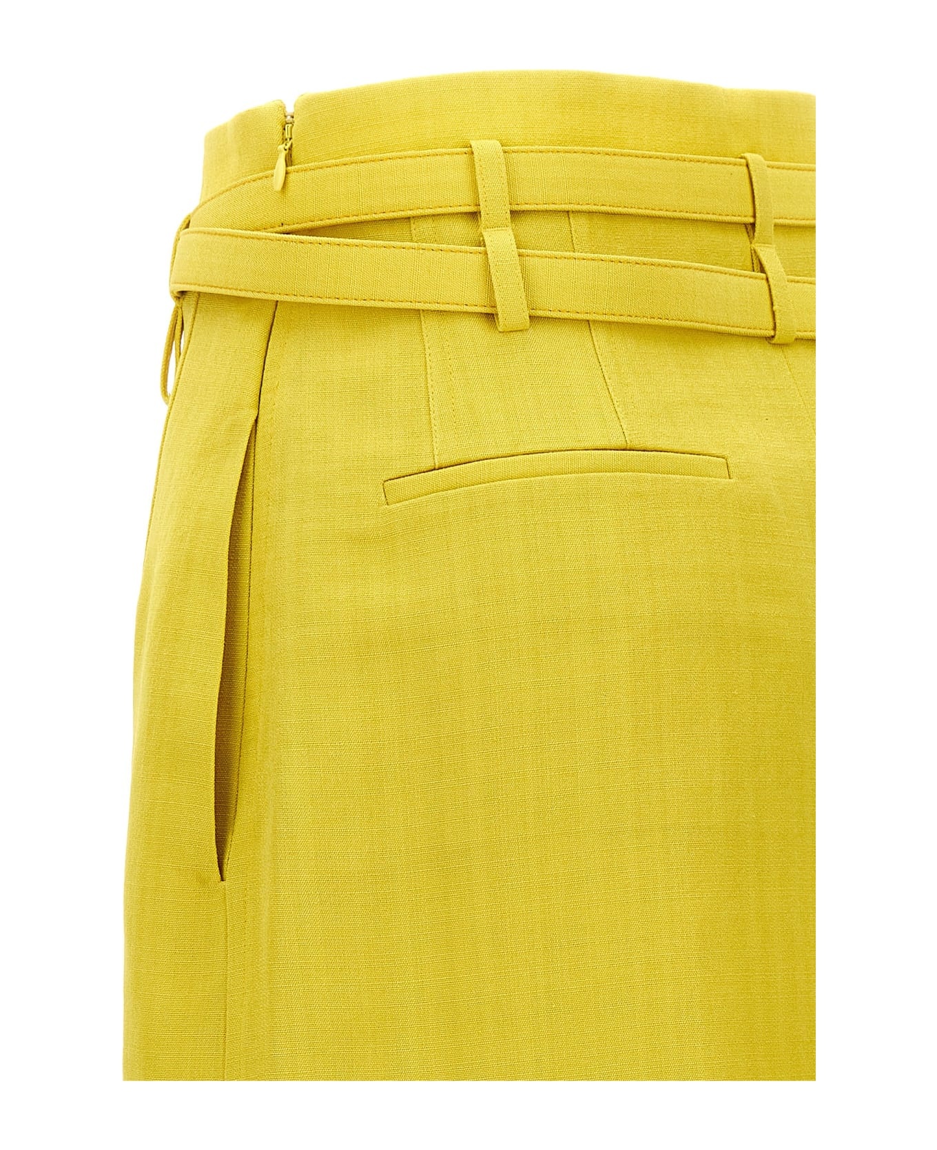 【送料&関税込】Jil Sander 66 Skirt JIL SANDER Knee-length Skirts Beige 40(Approx. M